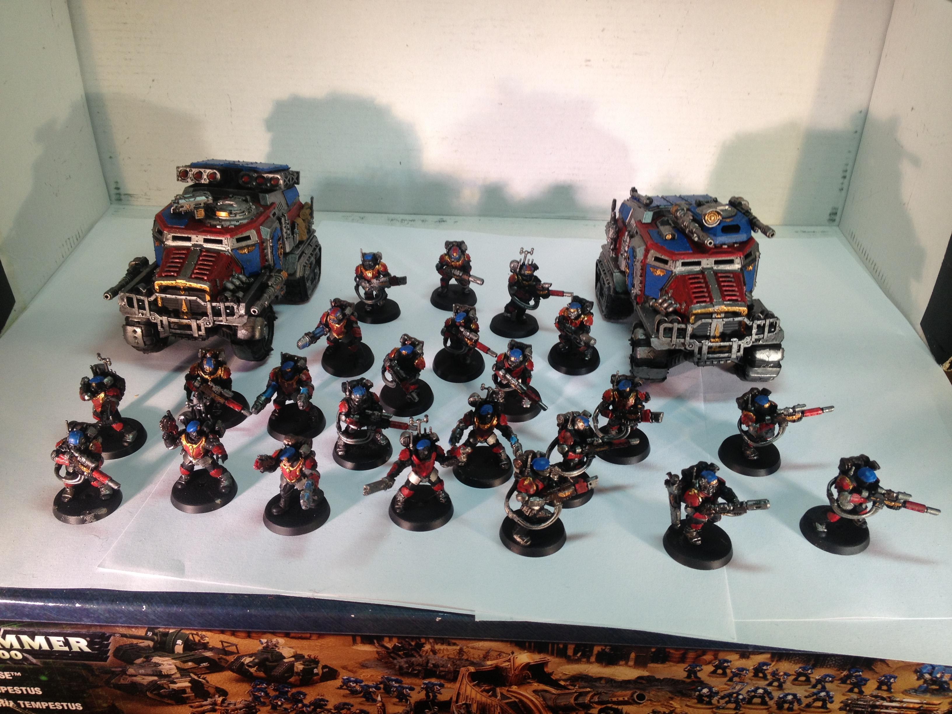 Tech Scions + Half-Track Tauroxes