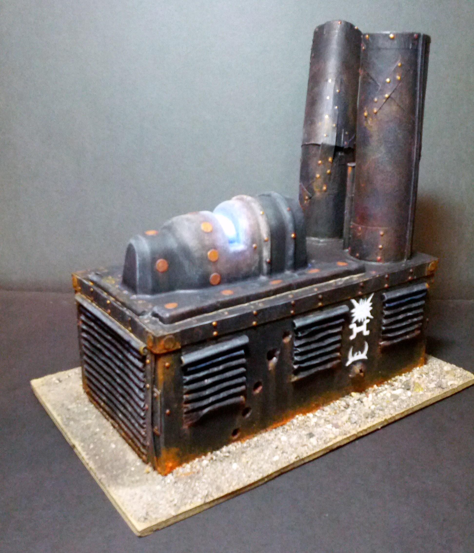 Orks, Plasma, Rust, Scratch Build, Terrain