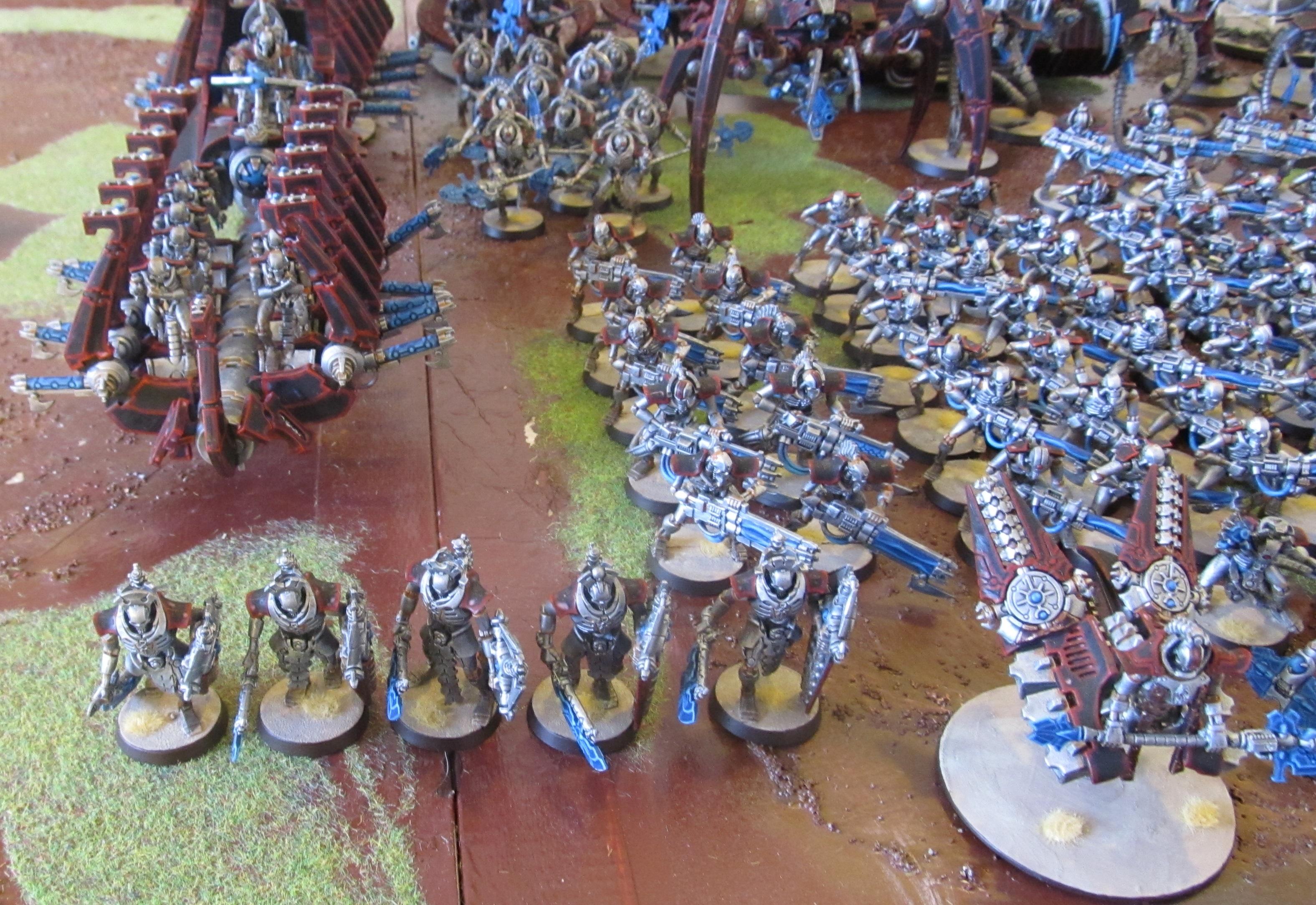 Necron Army done Left