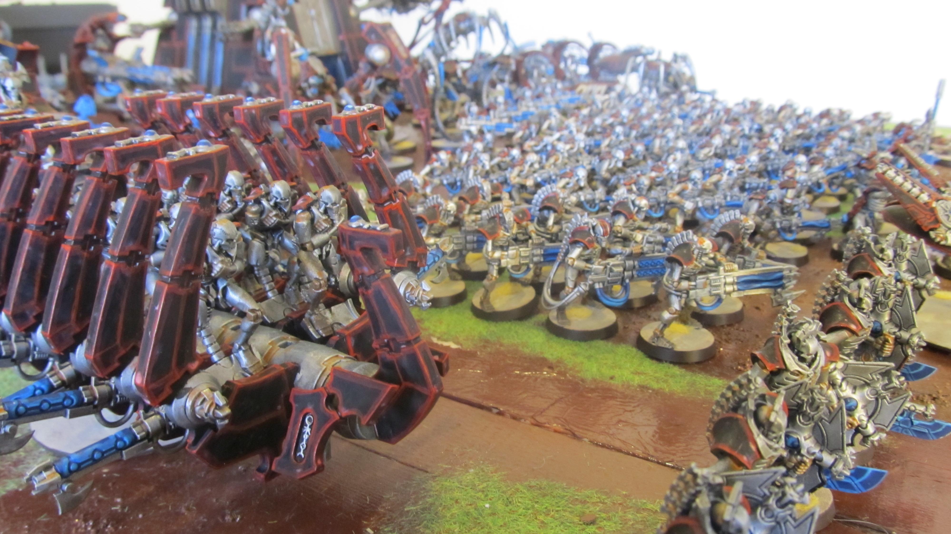 Necron Army done front right low