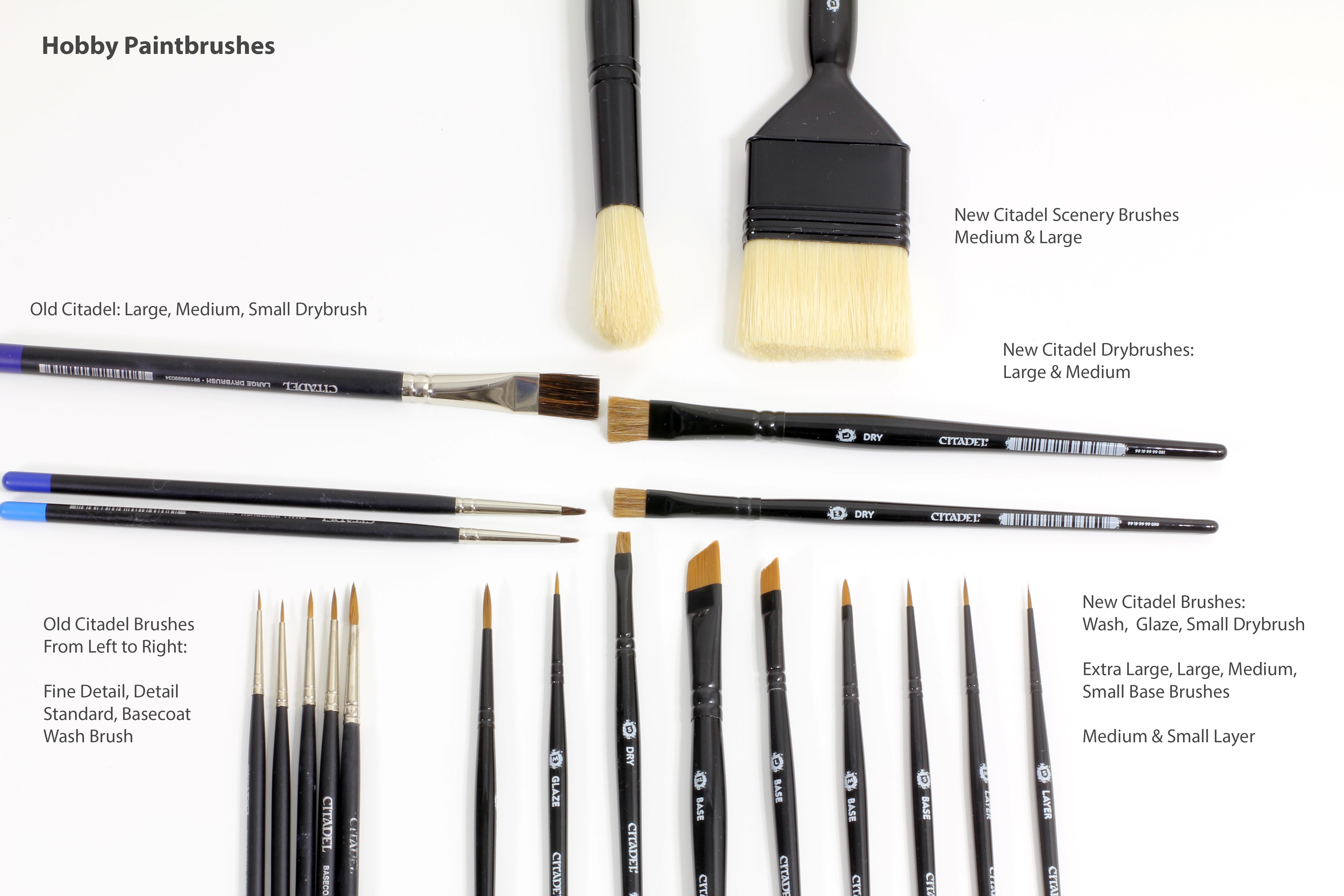 Brush, Citadel, Hobby Brushes - Citadel