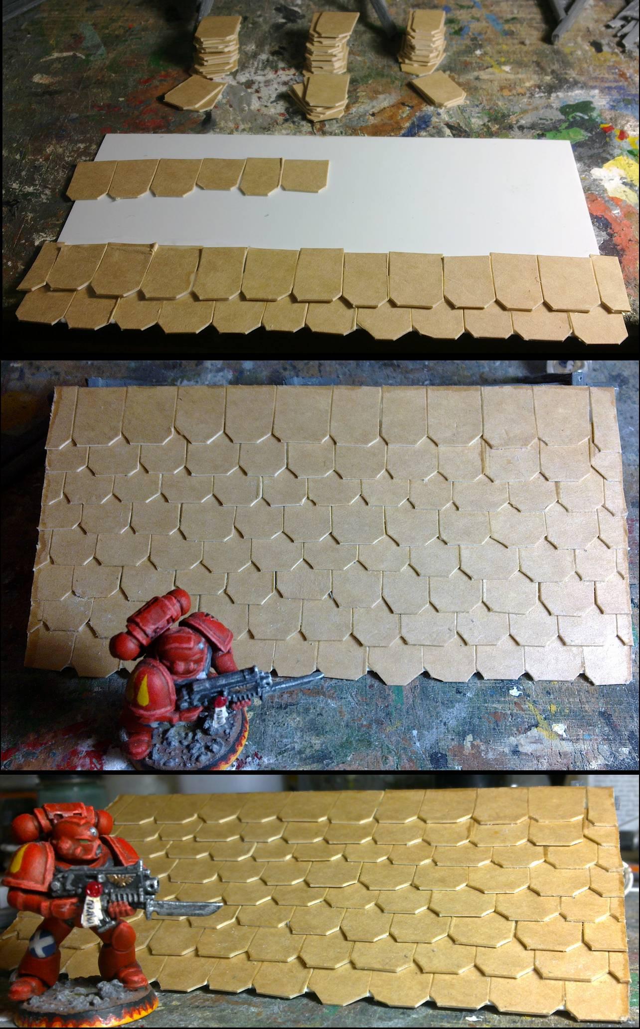 Wooden Hut Kit wip 6; roofing
