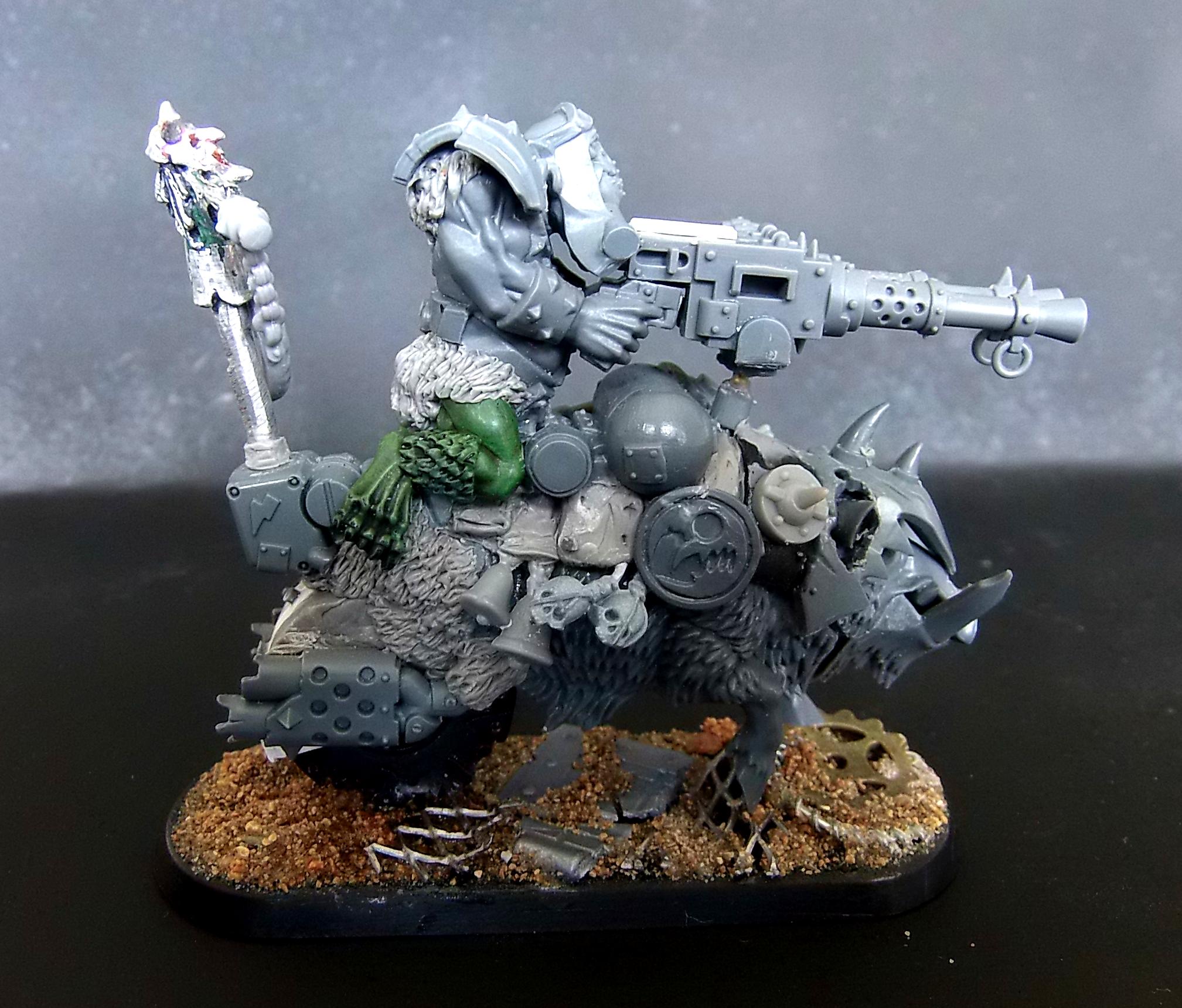 Cyboars, Orcs, Orks, Work In Progress