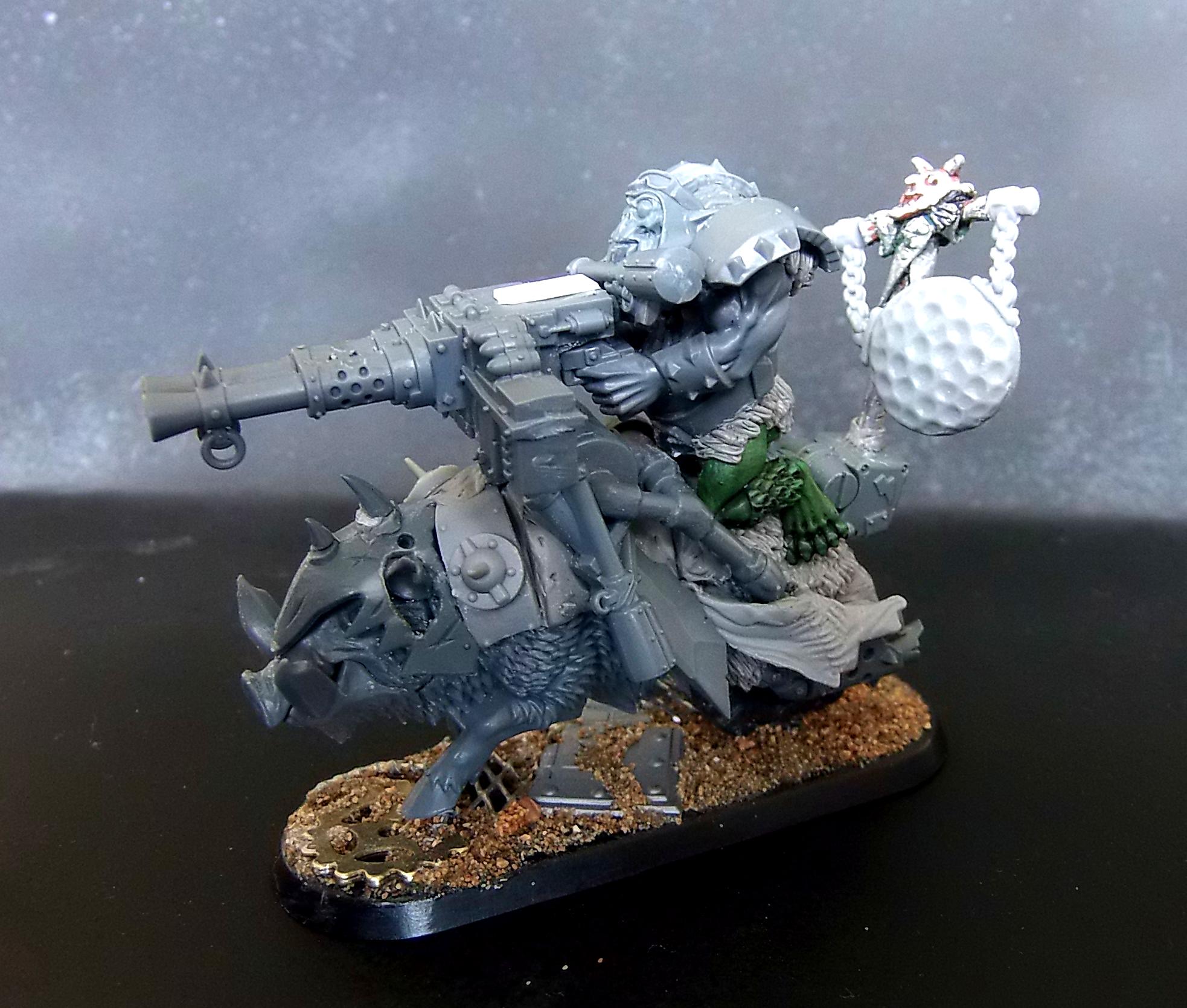 Cyboars, Orcs, Orks, Work In Progress