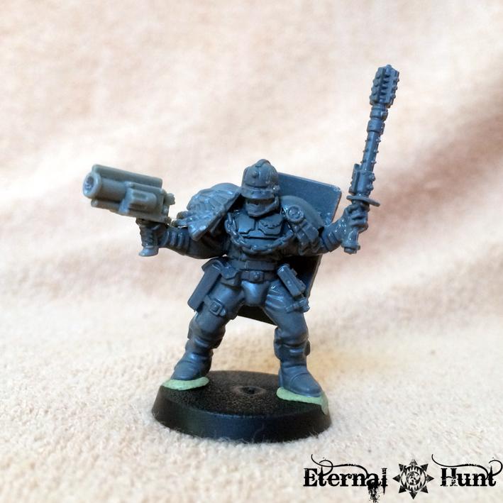 Adeptus Arbites, Arbitrator, Conversion, Inq28, Inquisimunda, Inquisior, Inquisitor 28, Judge, Kitbash, Necromunda, Warhammer 40,000, Work In Progress