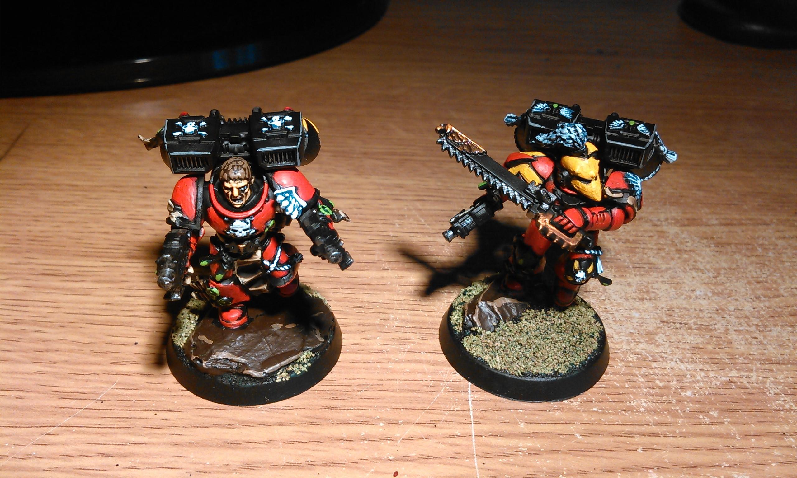 Assault Marines, Blood Angels, Death Company