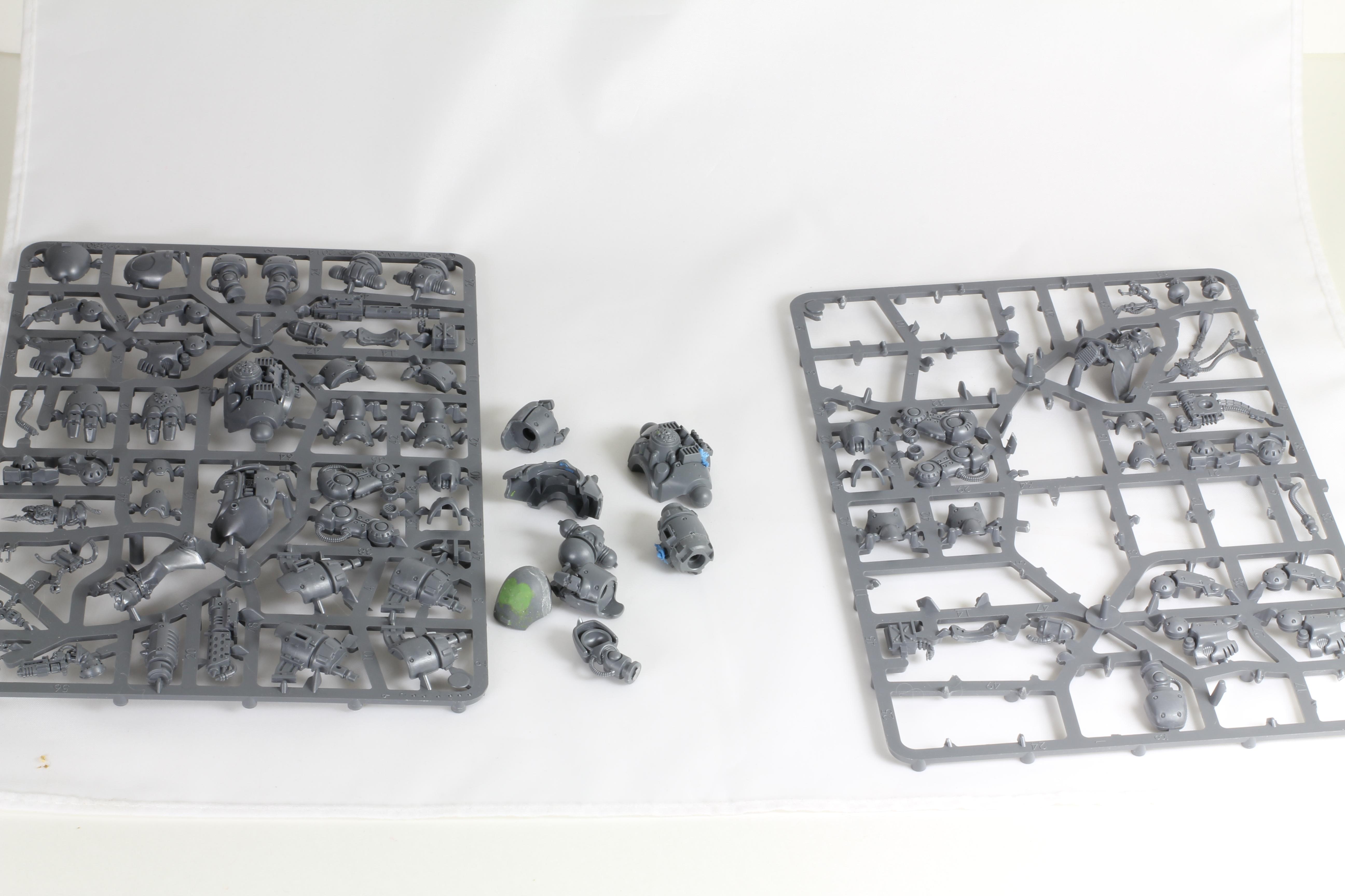 Painting challenge sprues