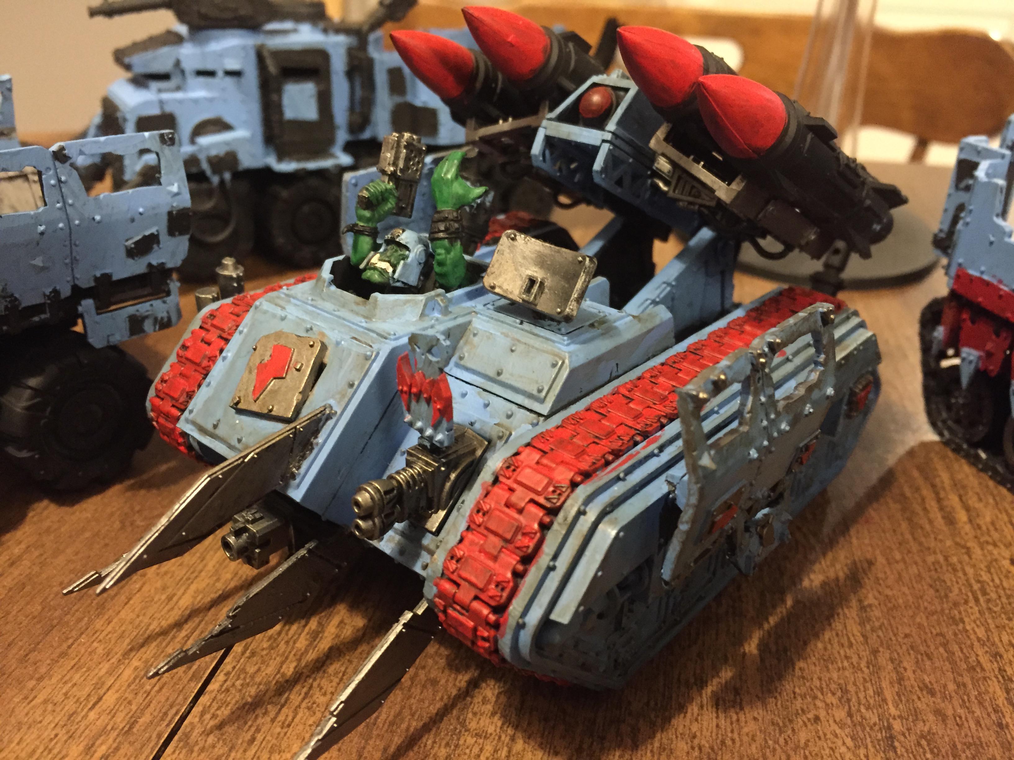 Deathskulls, Deff Skulls, Looted Manticore, Looted Wagon, Orks, Waaagh!