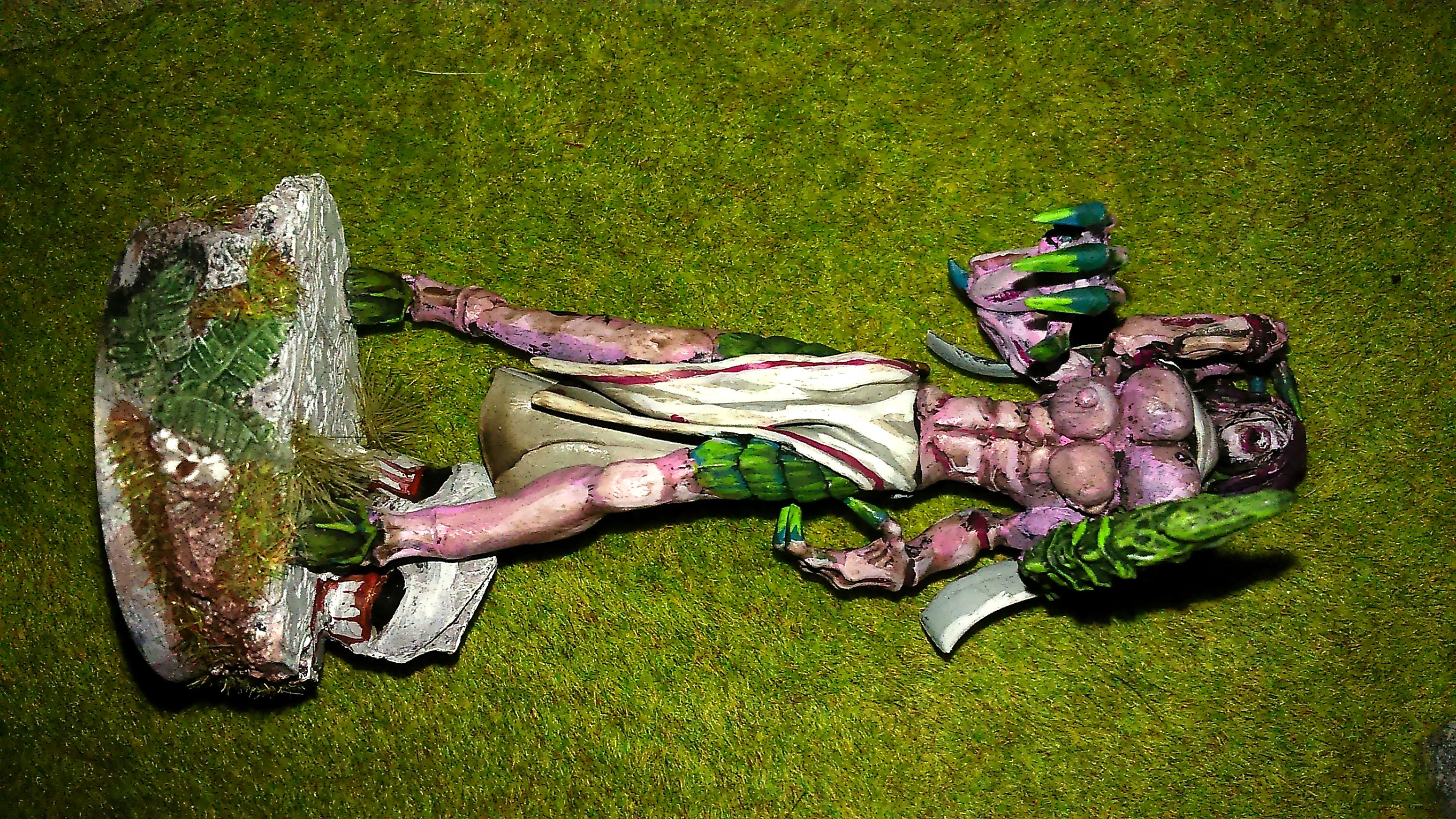Chaos, Conversion, Daemon Prince, Daemon Princess, Daemonettes, Daemons, Deamon. Daemon, Pink, Scratch Build, Slaanesh, Tyranids