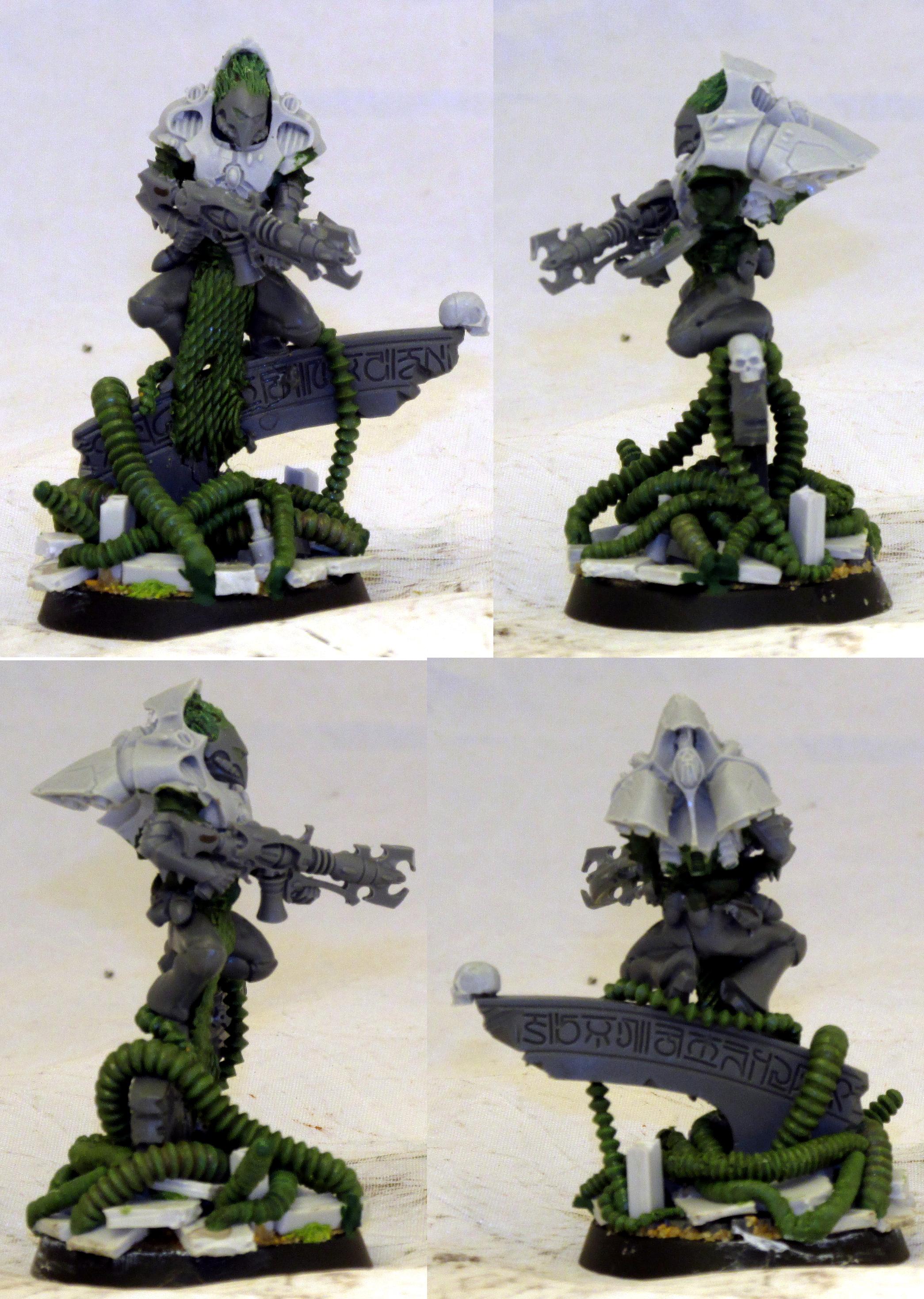 Aspect Warrior, Eldar, Exarch, Warp Spider, Work In Progress