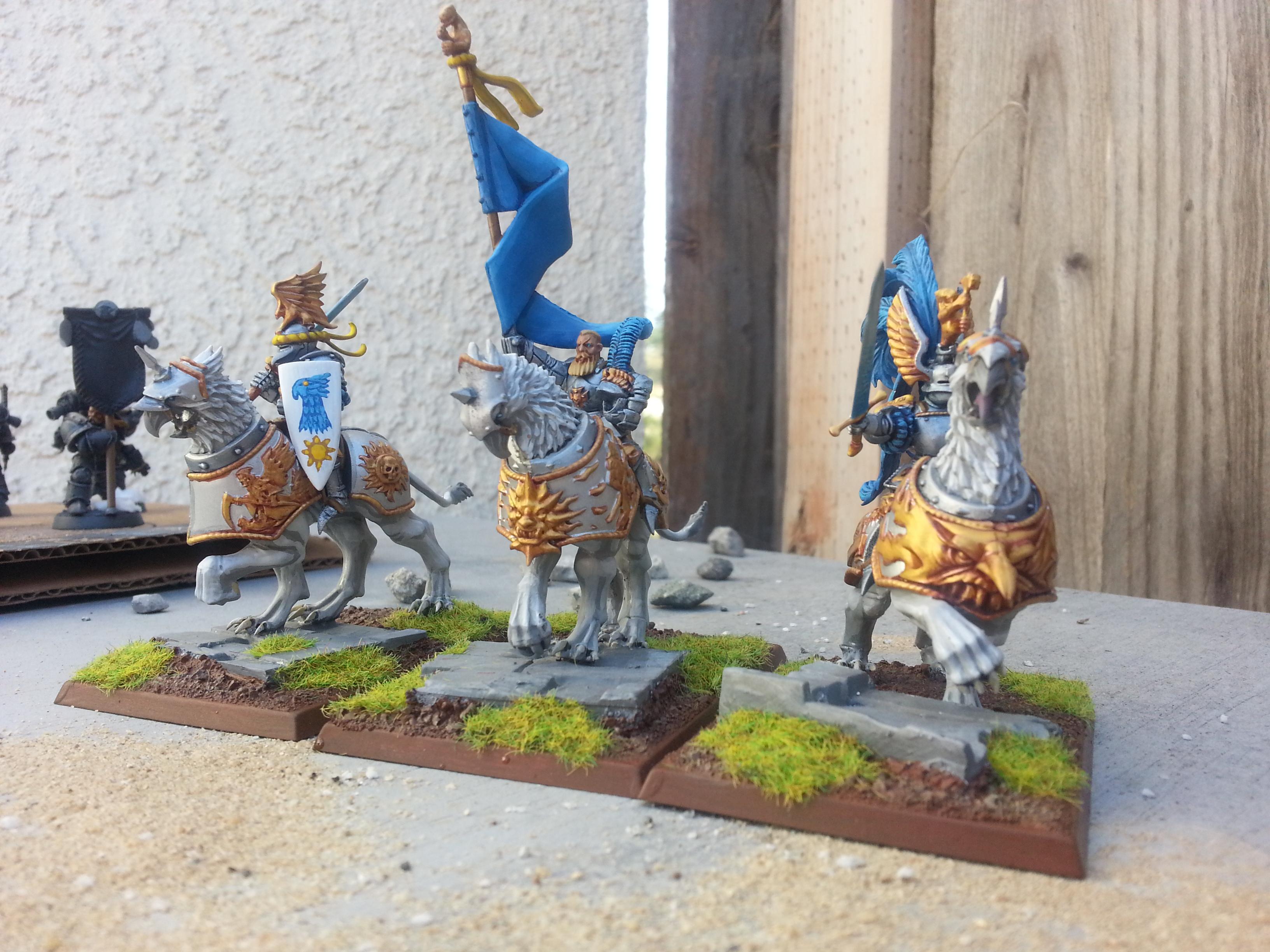 army of light skullcrushers (demigryphs)