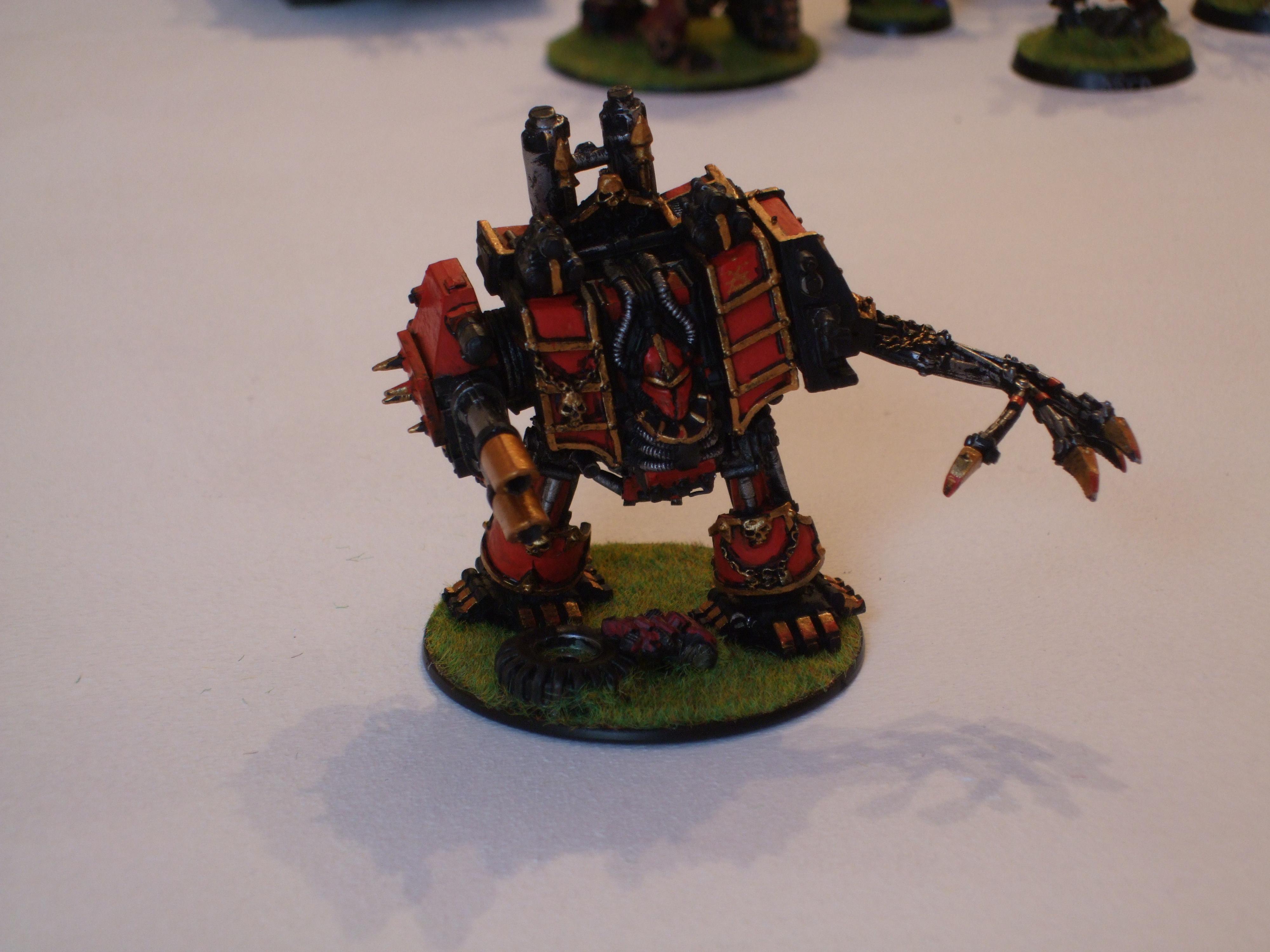 Chaos Space Marines, Gold, Grass Base, Khorne, Khorne Daemonkin, Out Of Production, Red, Warhammer 40,000, World Eaters