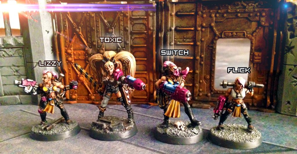 Escher, Necromunda, House Escher Gang