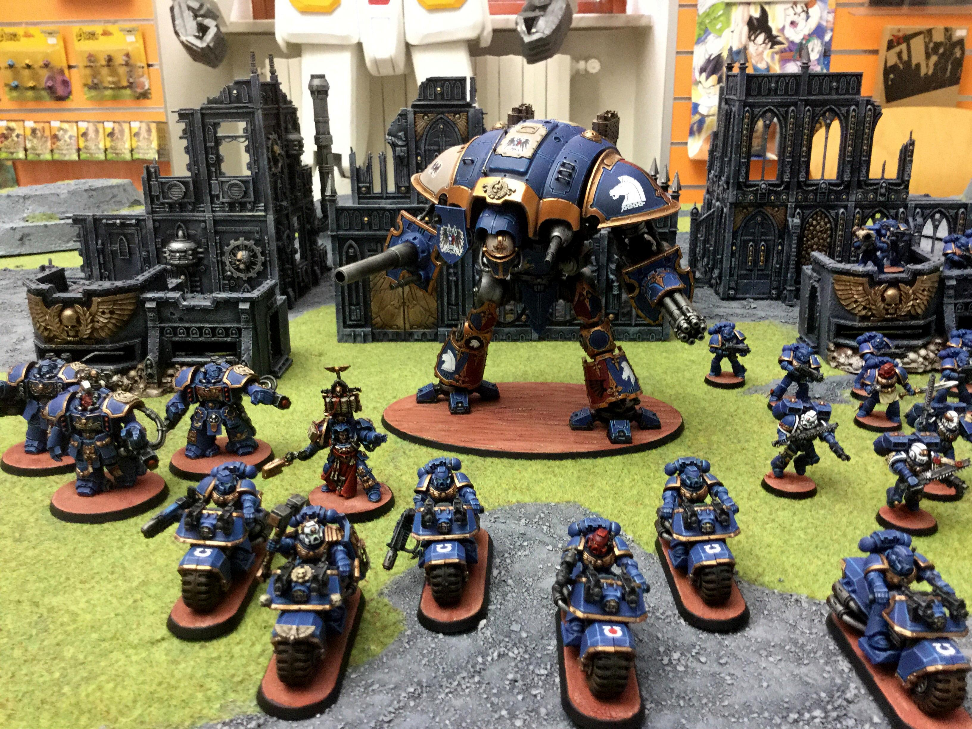 Game Table, Smurfs, Terrian, Ultramarines, Um