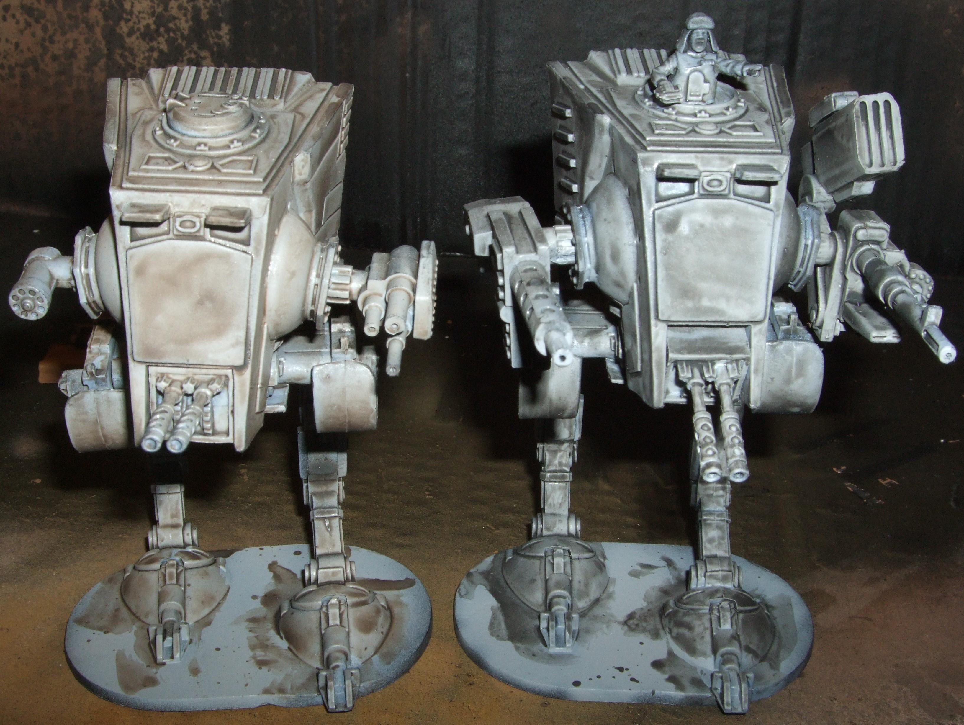 Imperial Assault: AT-STs washed