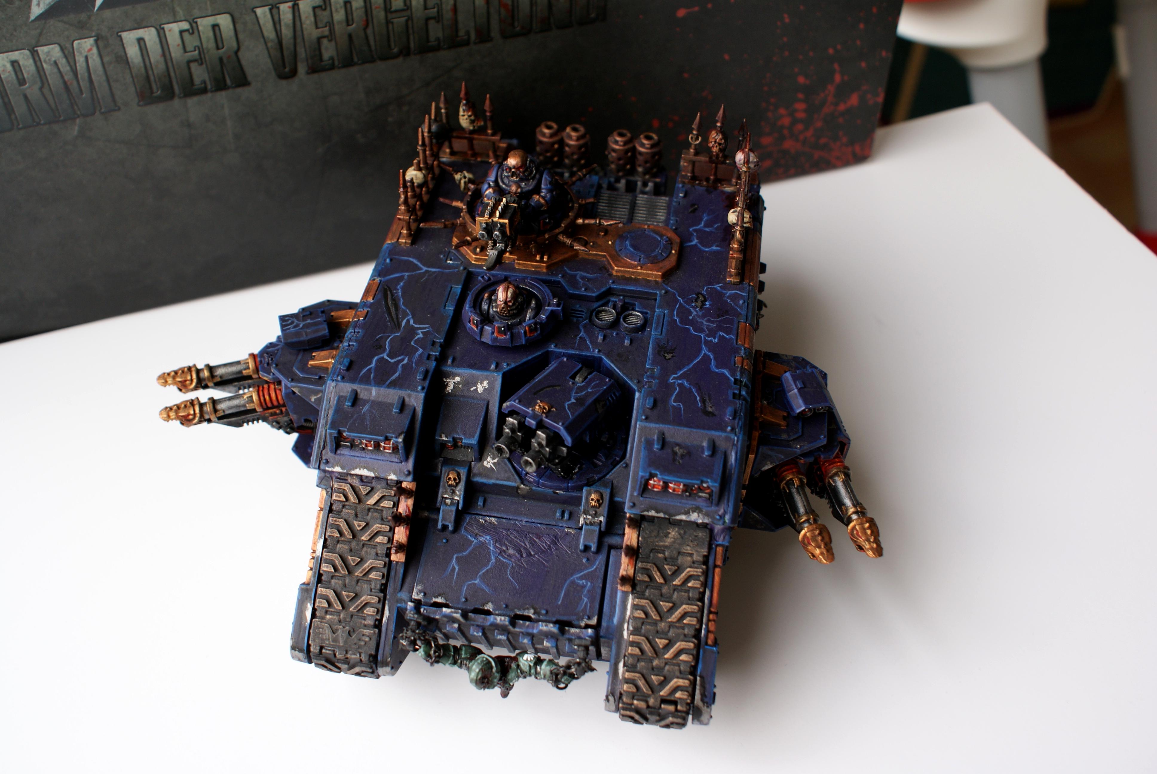 Chaos, Chaos Space Marines, Land Raider, Lightning Effect, Night Lords, Space Marines, Traitor Legion