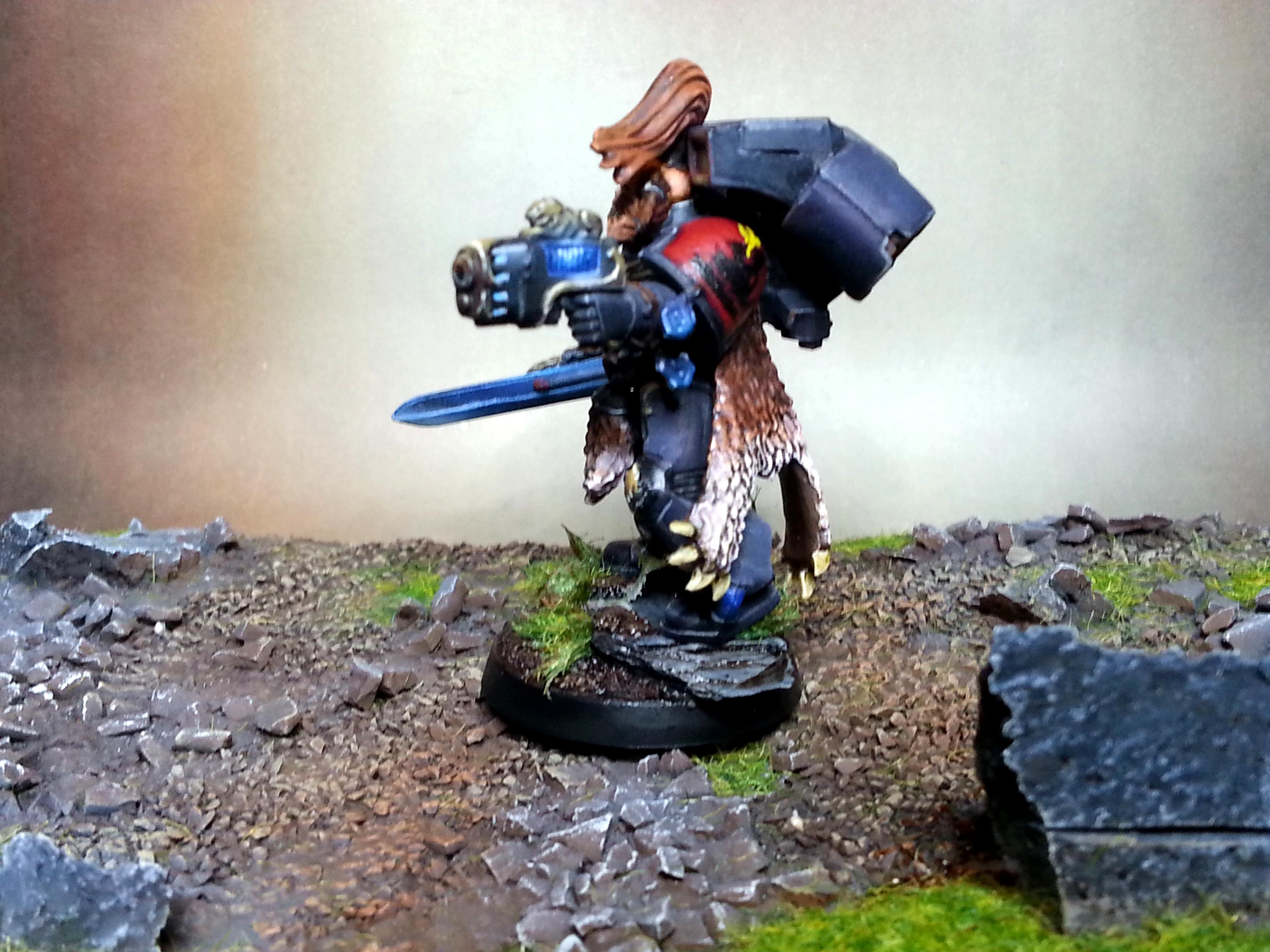 Space Wolves Wolf Guard Jump Pack