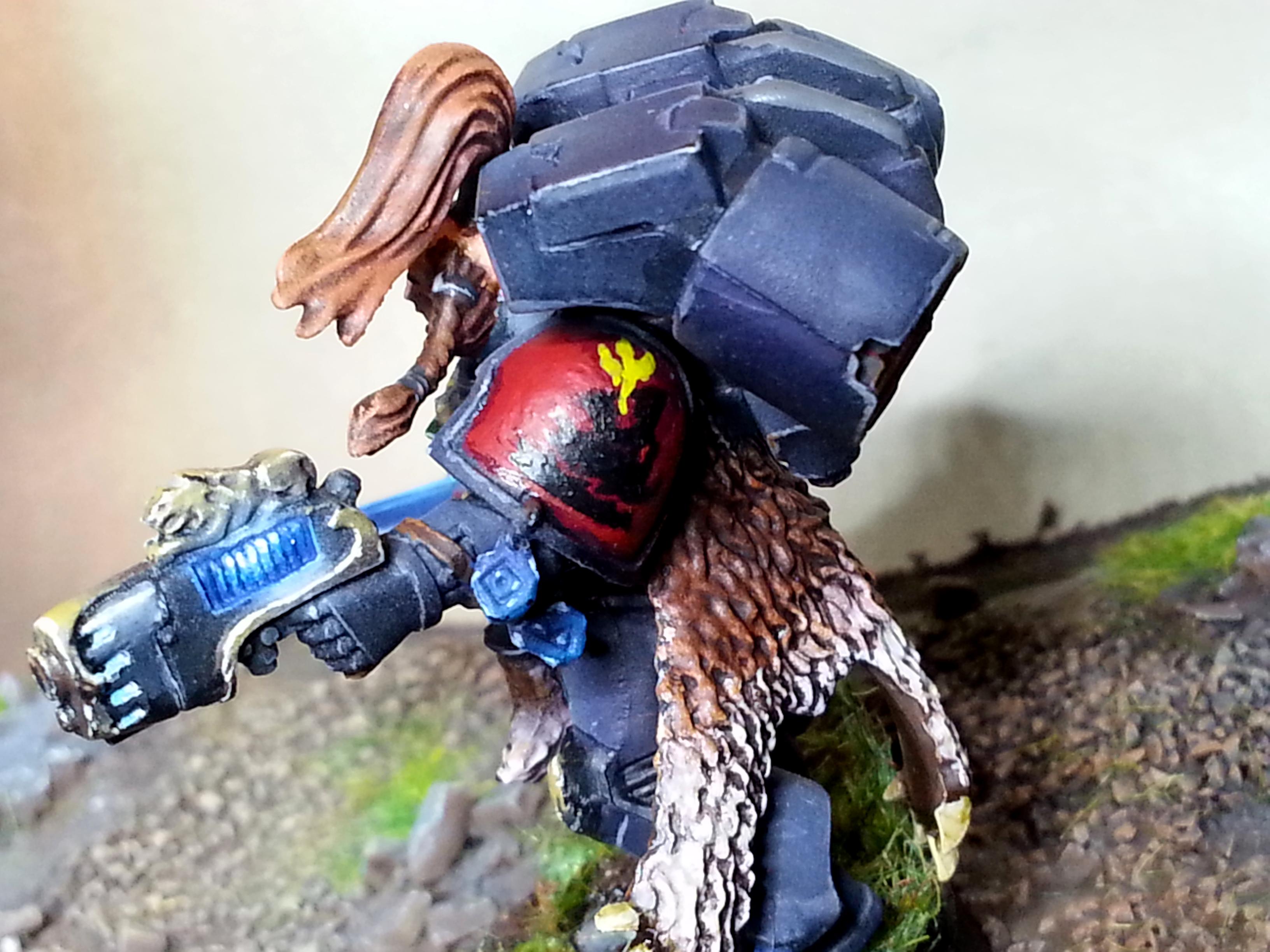 Space Wolves Wolf Guard Jump Pack