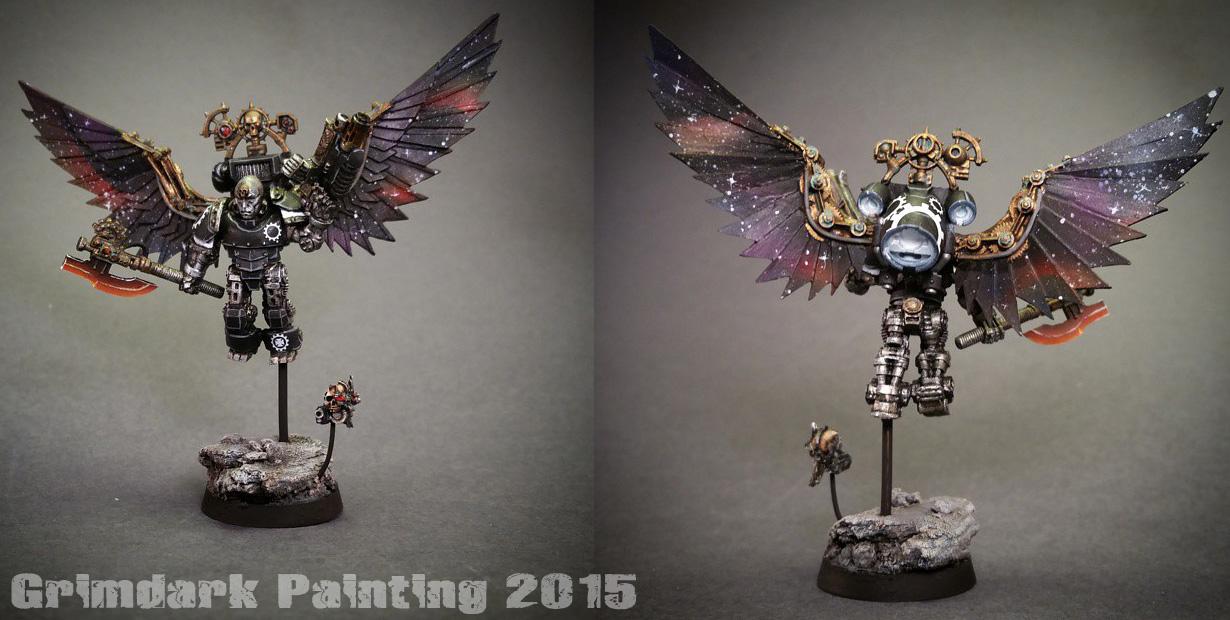 Angel, Asm, Clockwork, Clockwork Angel, Pro-painted, Space Marines