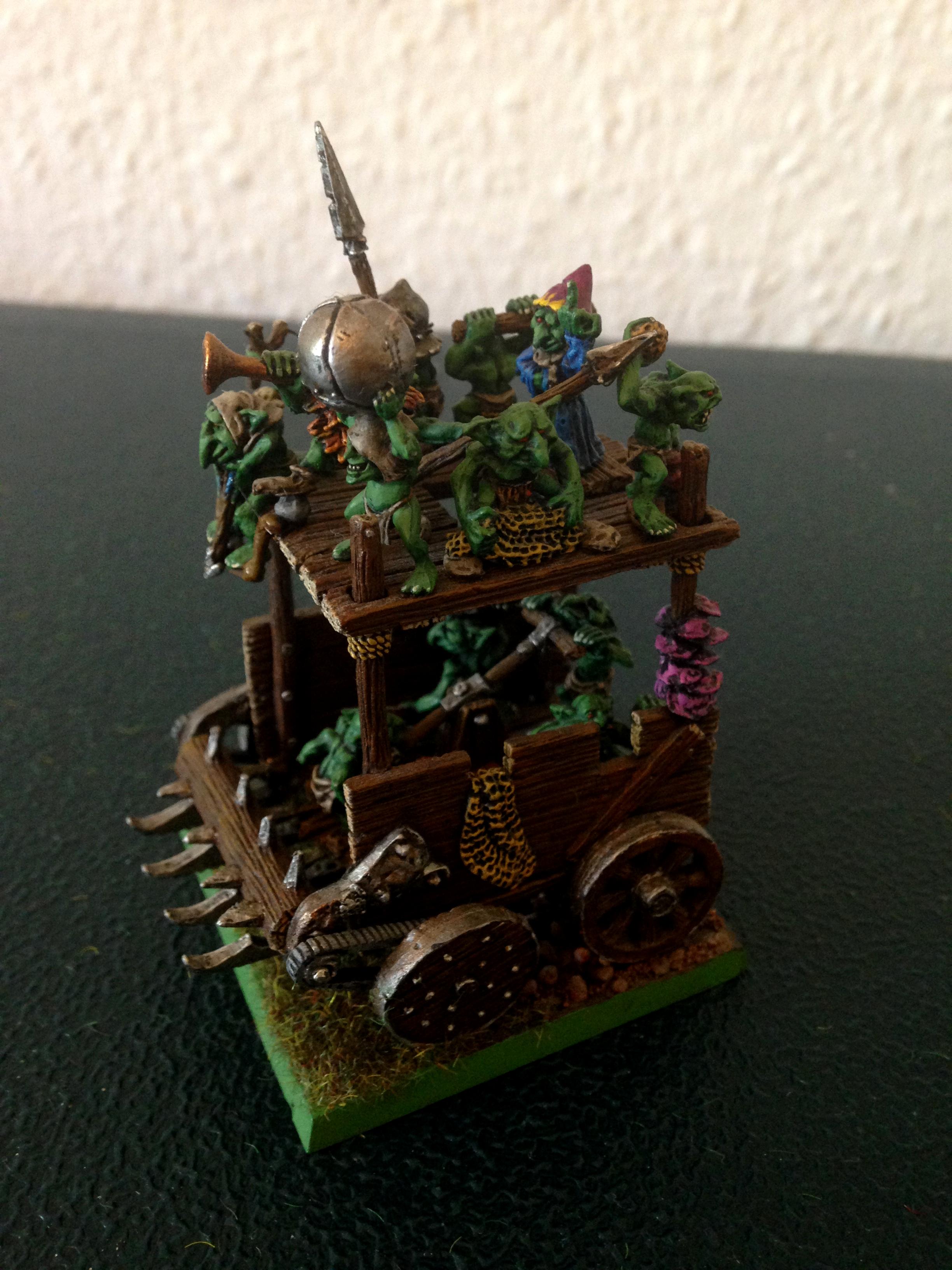 Orcs, Orcs And Goblins, Snotling Pump Wagon, Warhammer Fantasy