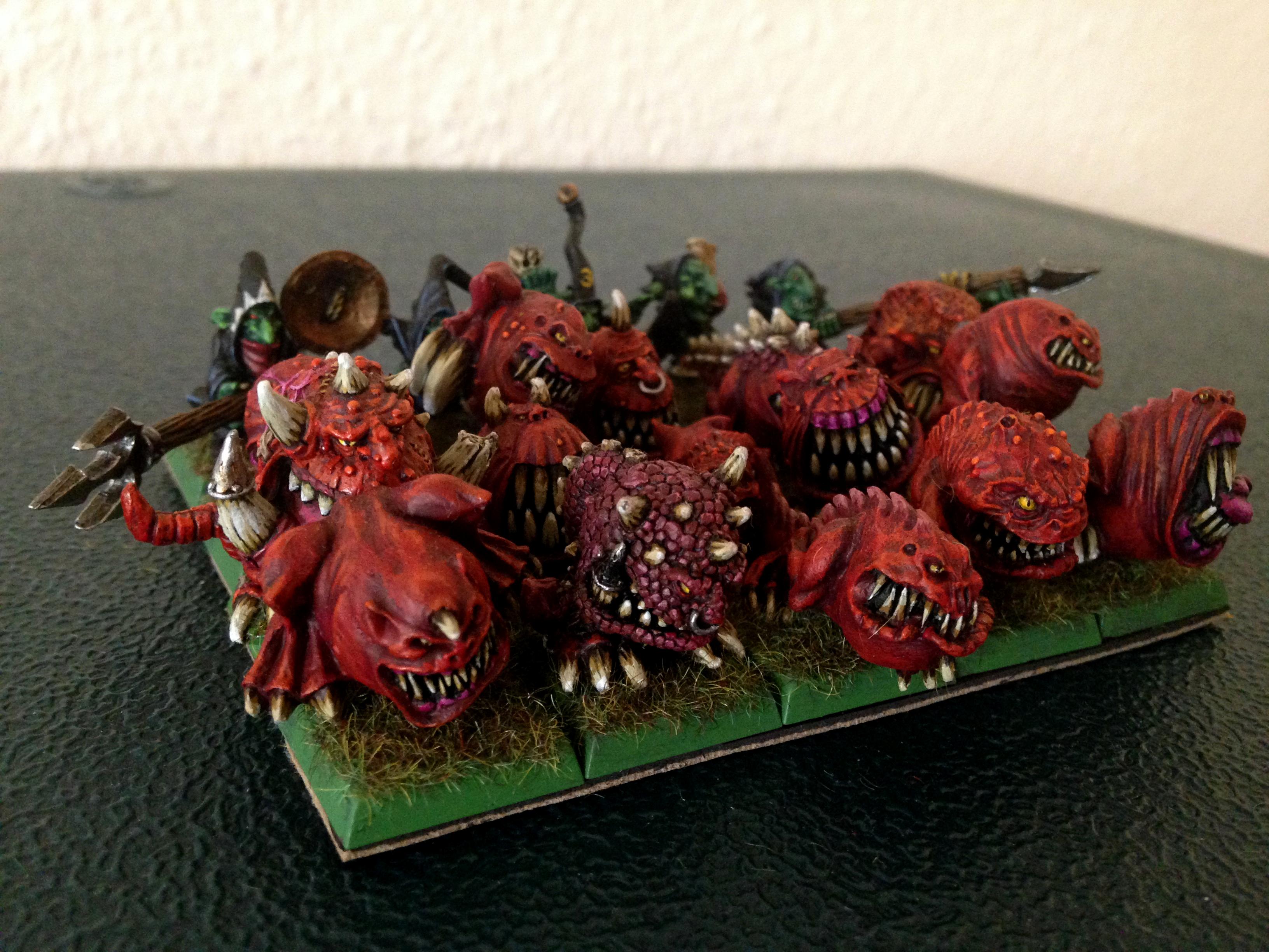 Orcs And Goblins, Squig Herd, Warhammer Fantasy