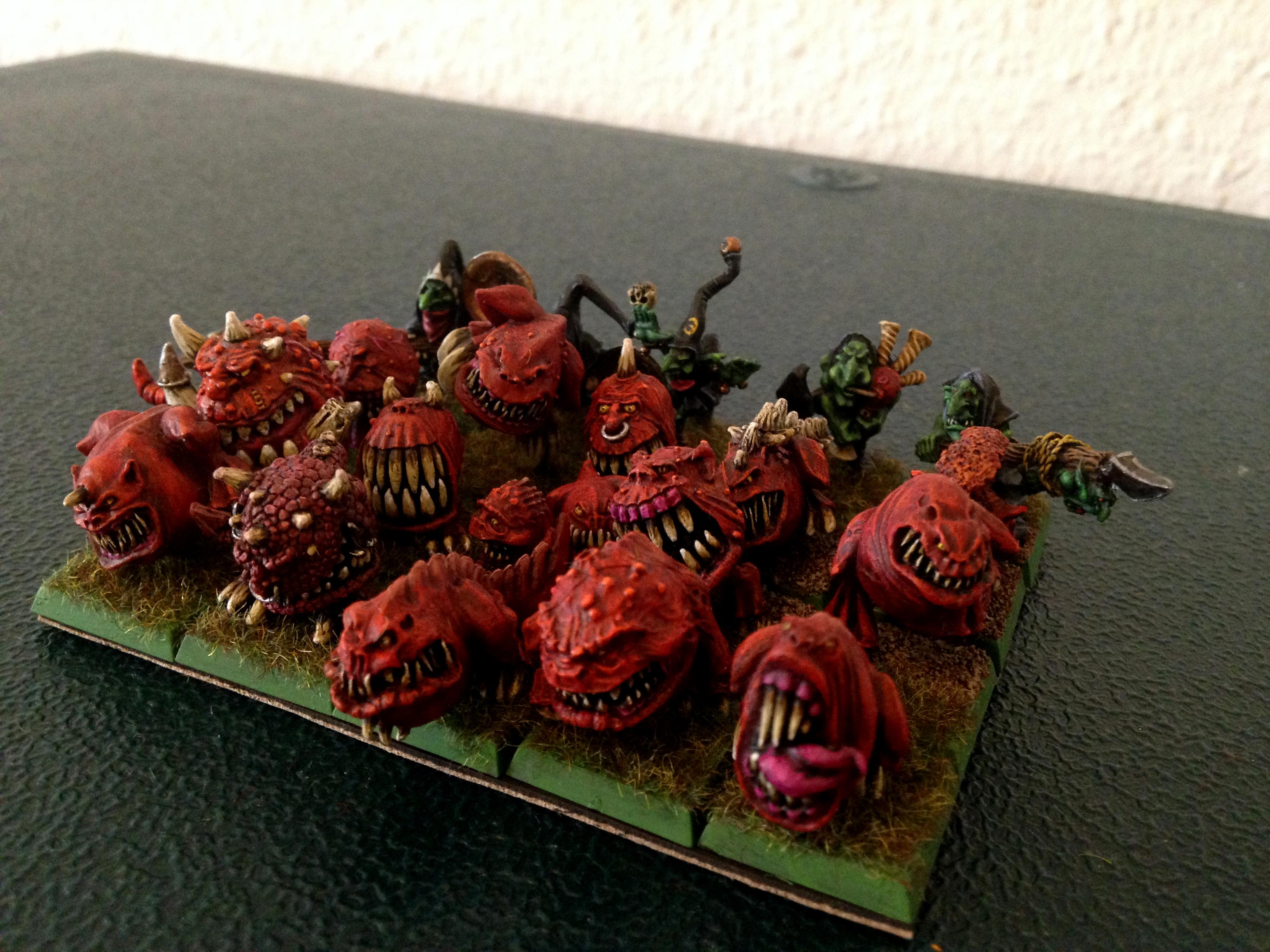 Orcs And Goblins, Squig Herd, Warhammer Fantasy