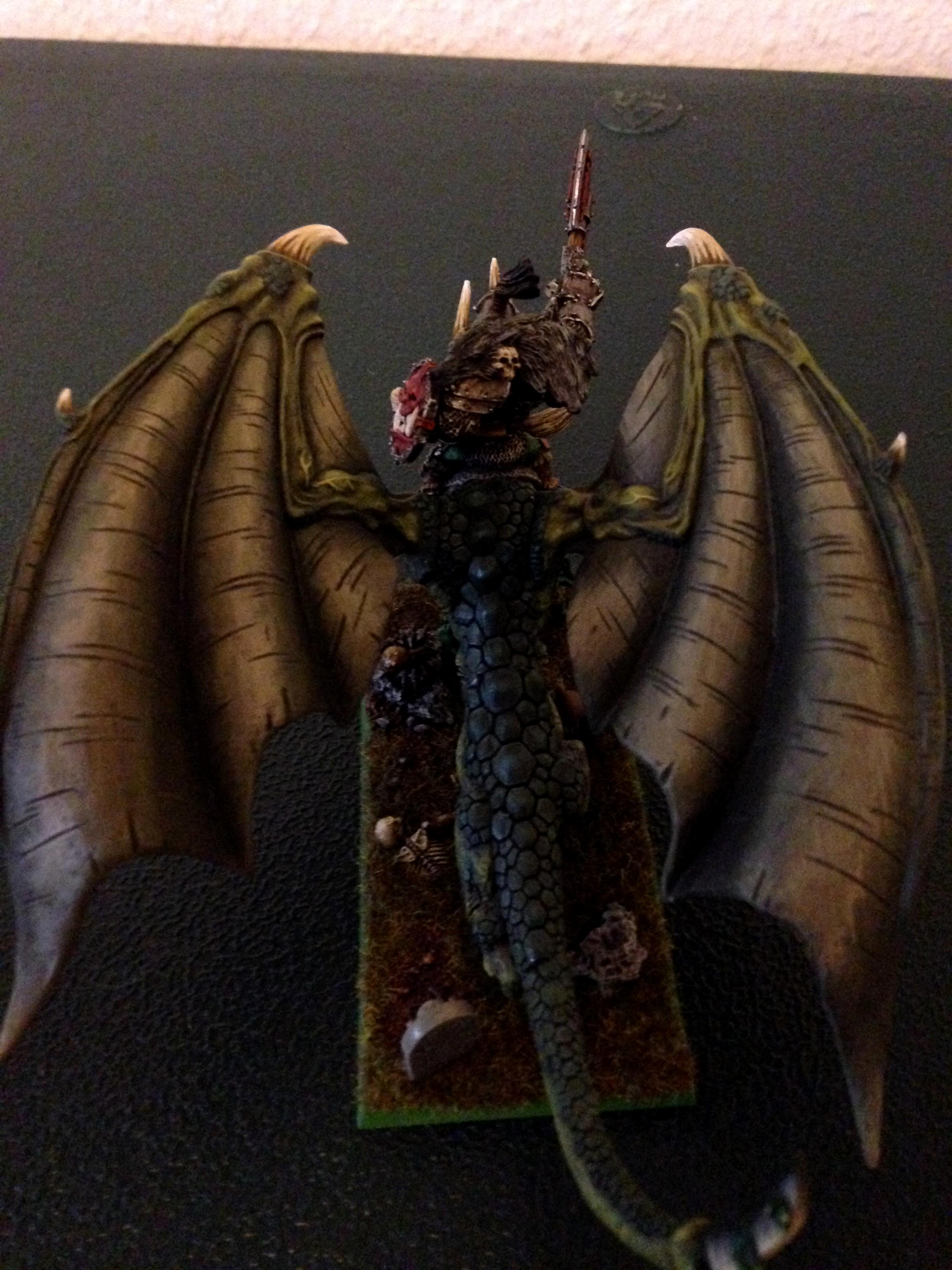 Orc Warboss, Orcs And Goblins, Warhammer Fantasy, Wyvern