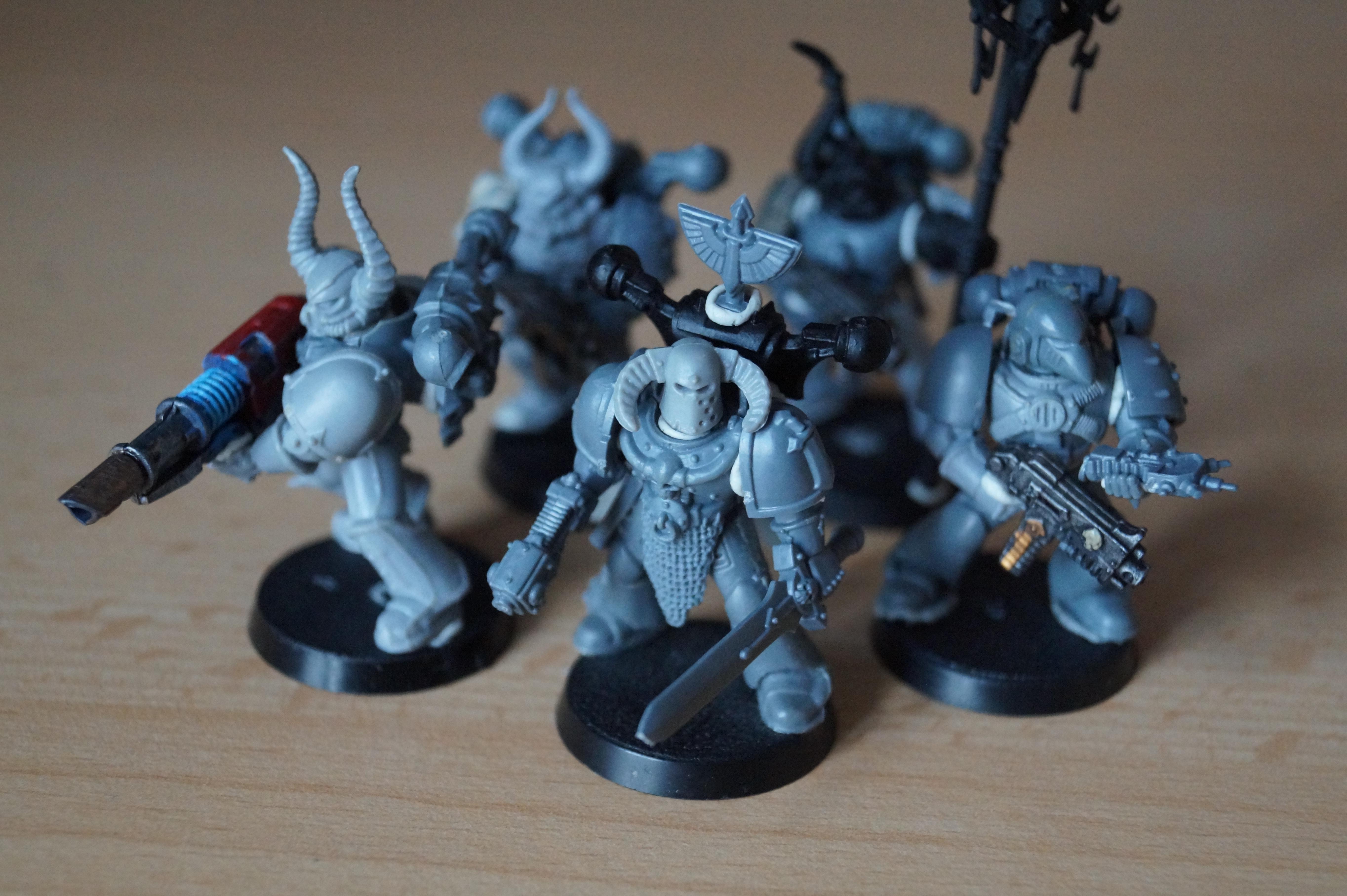 Chaos, Chaos Space Marines, Conversion, Work In Progress