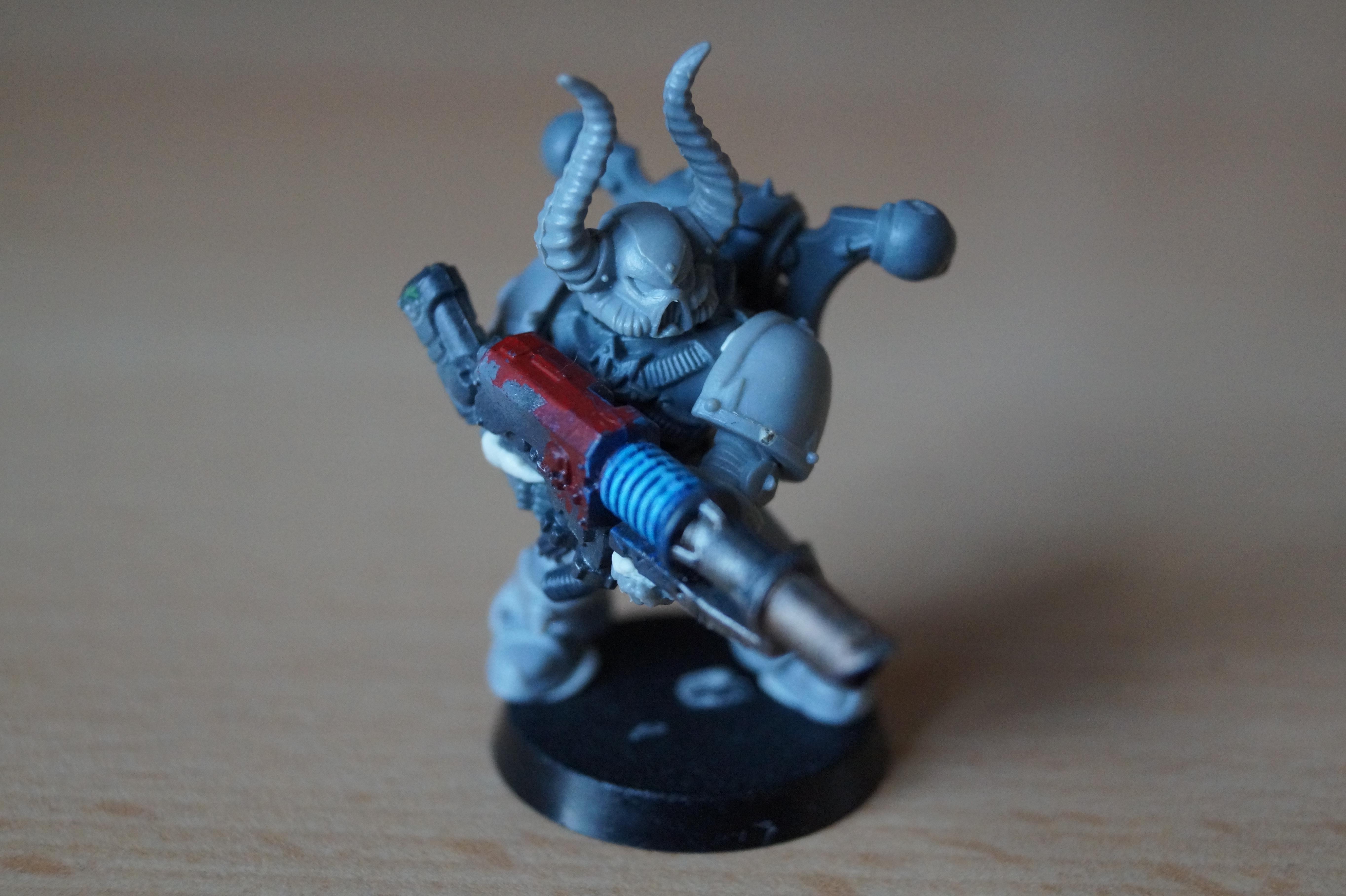 Chaos, Chaos Space Marines, Conversion, Work In Progress