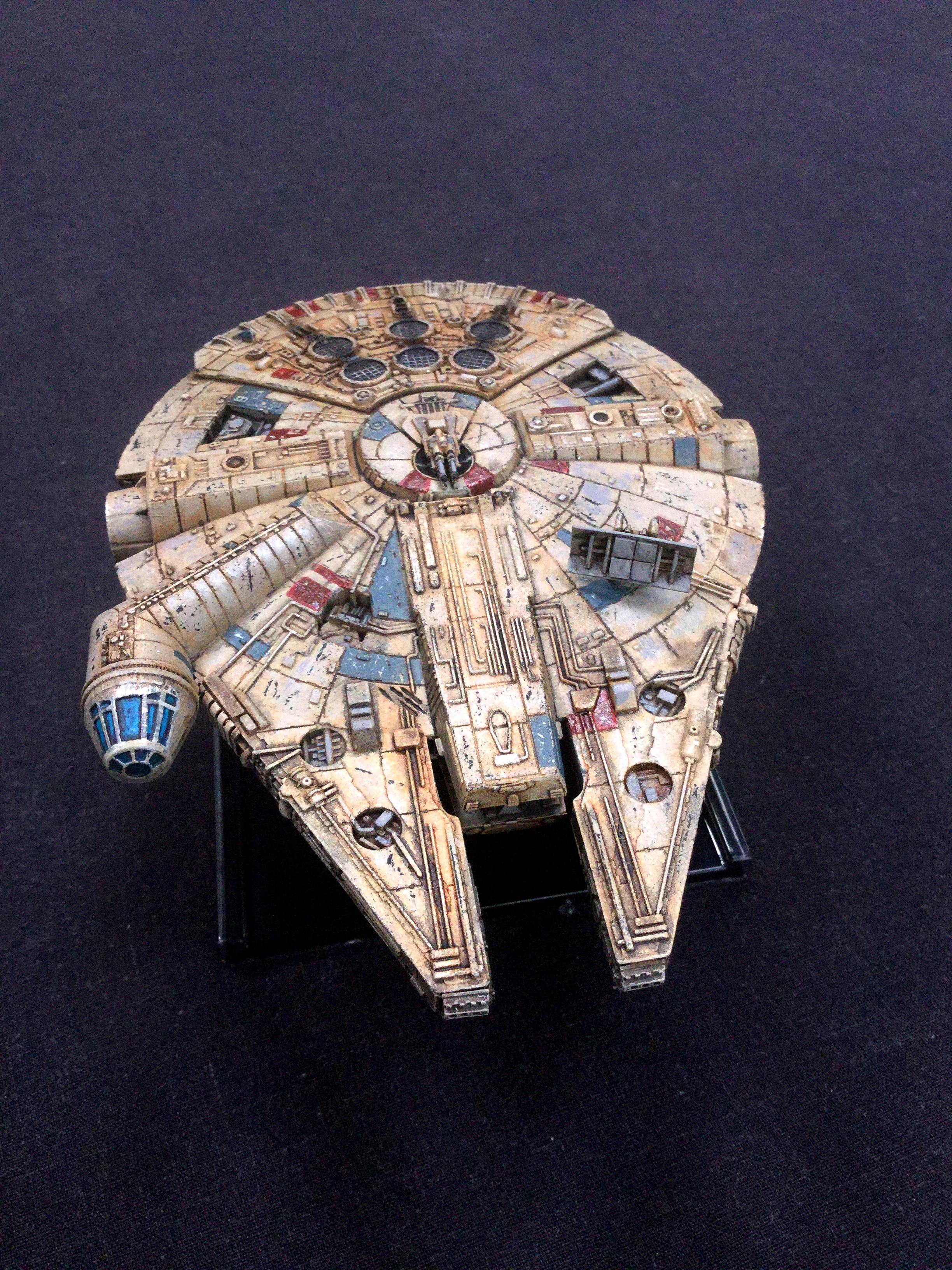 Chewie, Millennium Falcon, Space, Star Wars. Han Solo, X-Wing