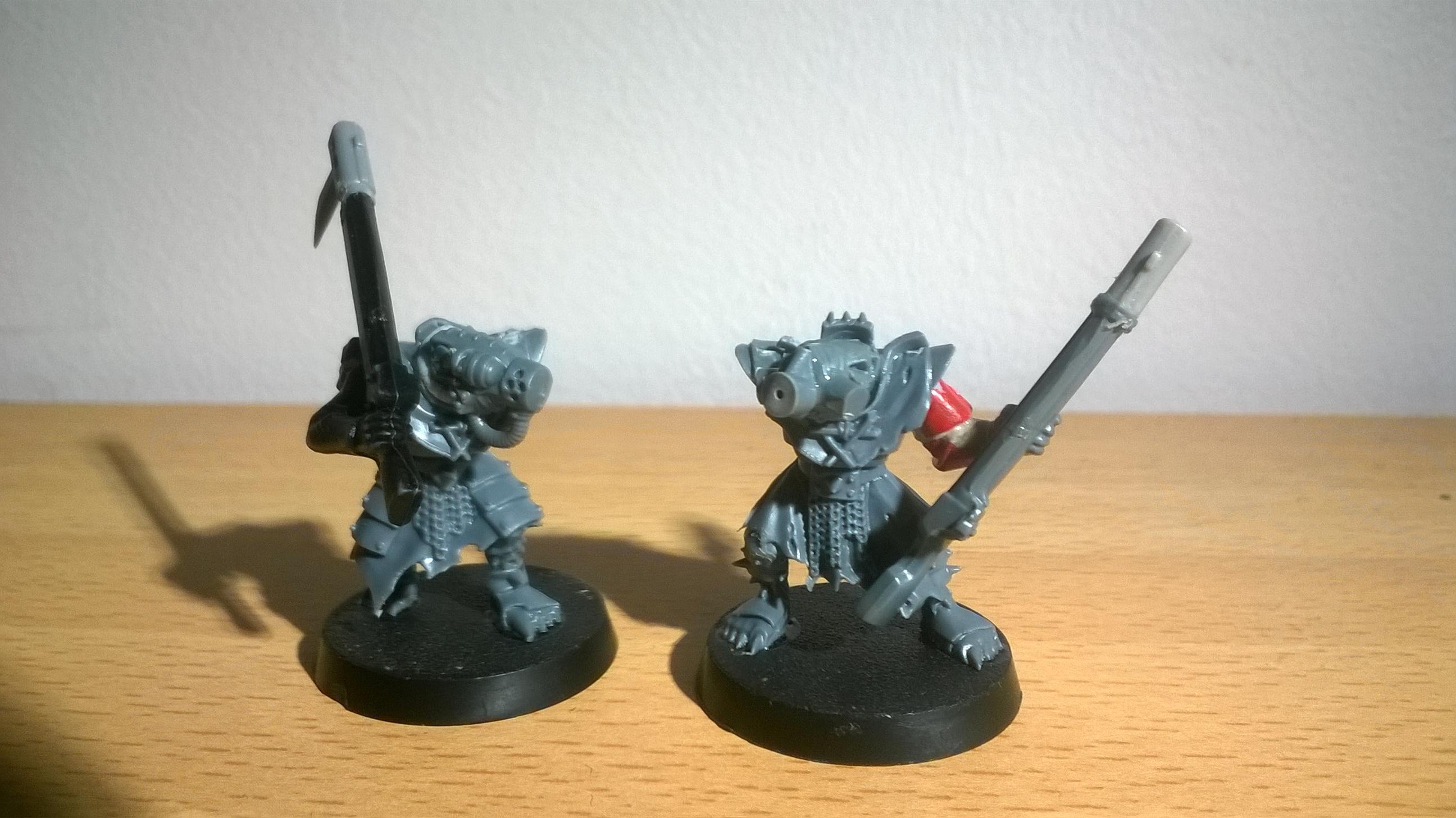 Playing around with Skitarii Ranger ideas 