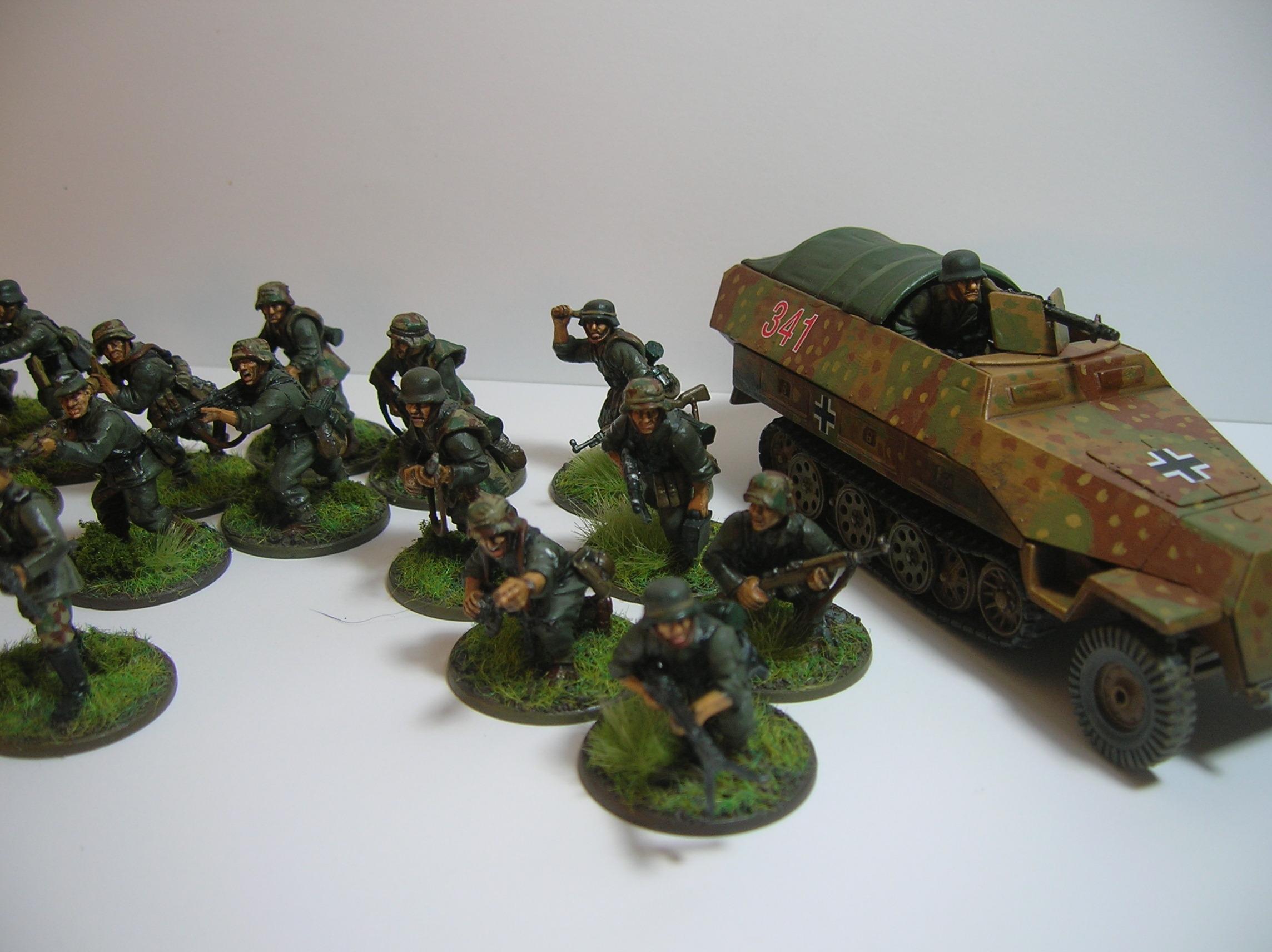 Panzergrenadiers, Bolt Action, Ww2, German, 28mm - Panzergrenadiers 