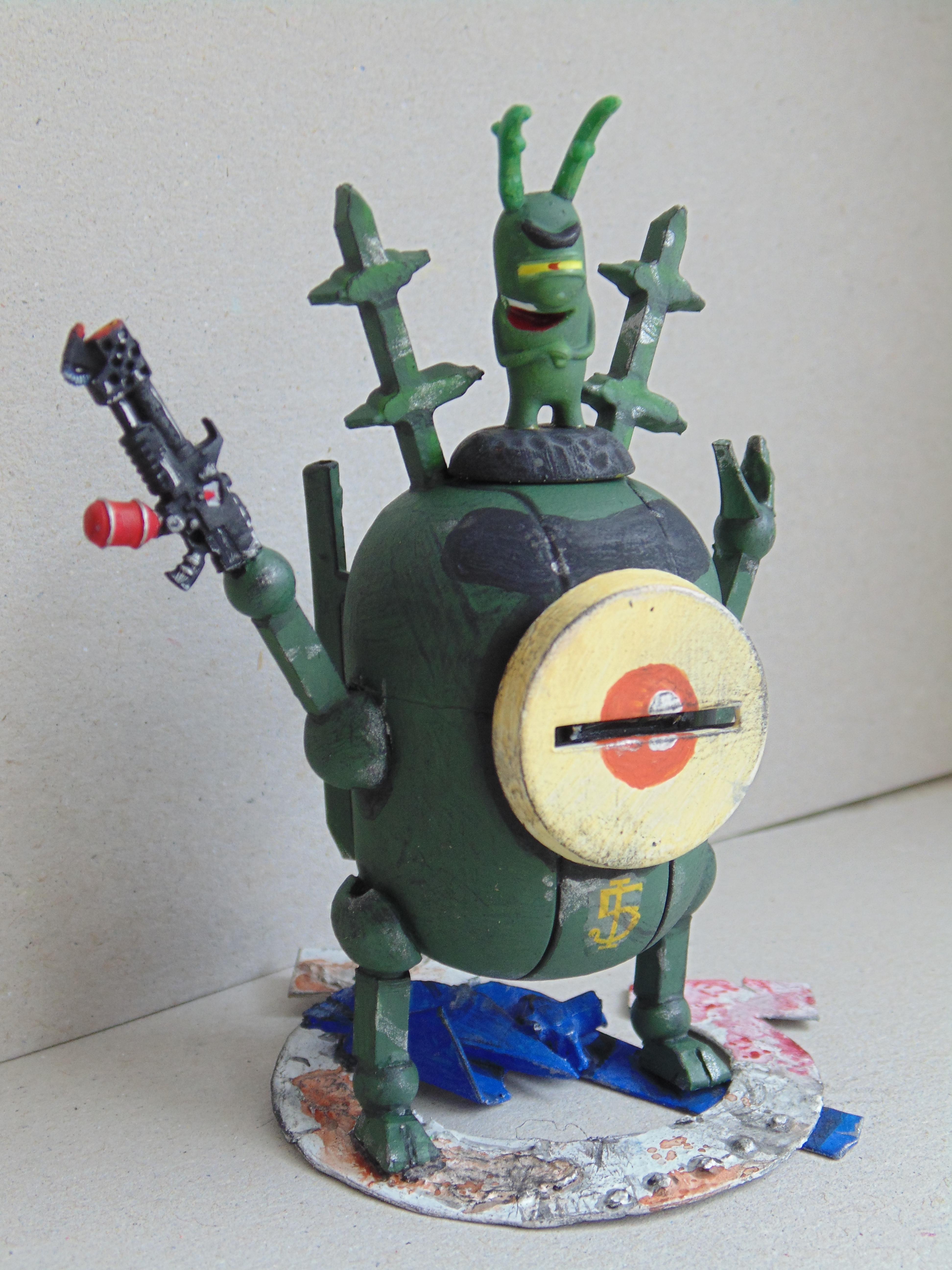 Bob, Conversion, Dreadnought, Fun, Humor, Imperial, Ogres, Ogryns, Plankton, Sponge