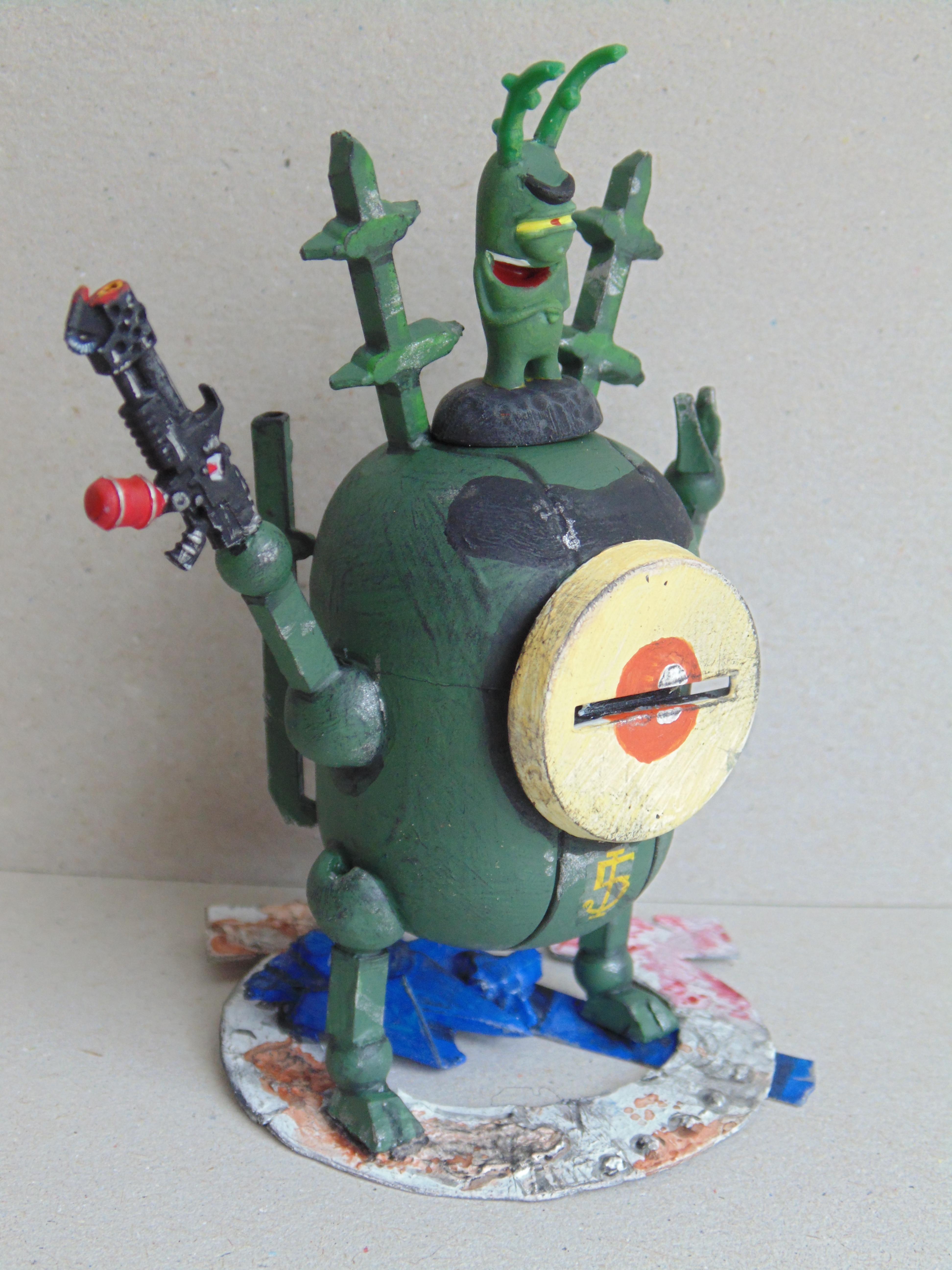 Bob, Conversion, Dreadnought, Fun, Humor, Imperial, Ogres, Ogryns, Plankton, Sponge