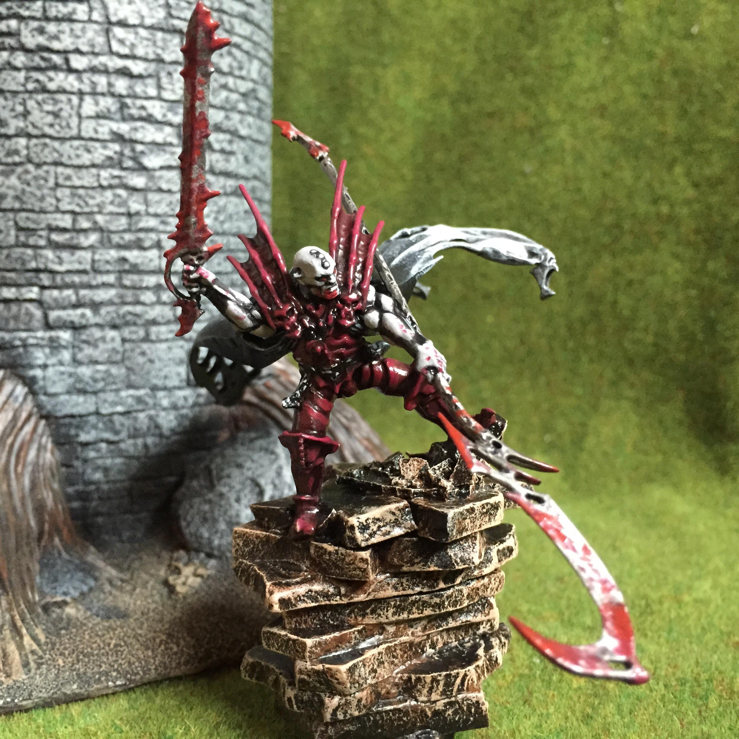 Blood, Carstein, Conversion, Counts, Custom, End, Mannfred, Mini, Miniature, Painted, Times, Undead, Vampire, Von, Warhammer Fantasy