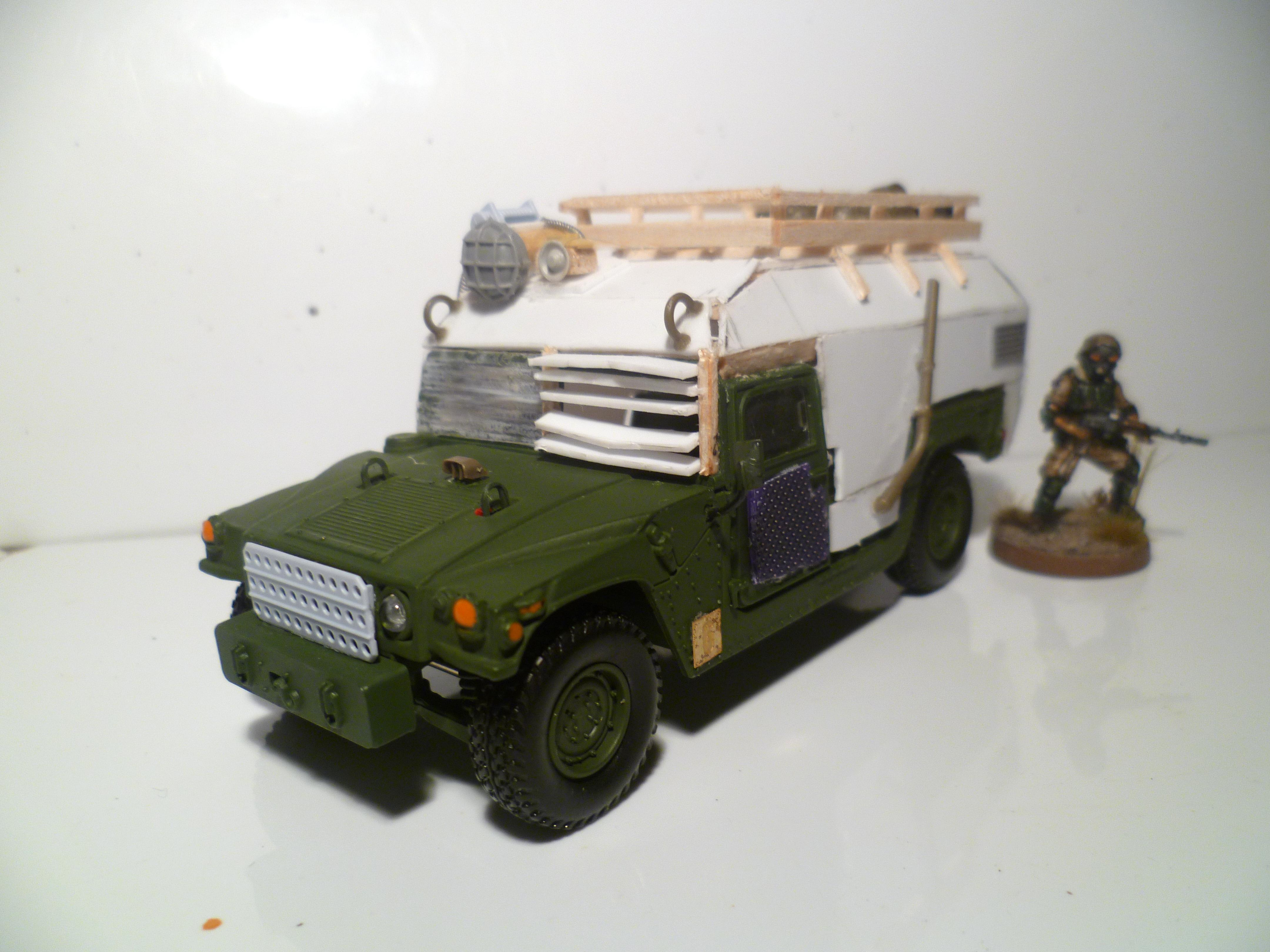 Hummer, Jeep, WIP Humvee