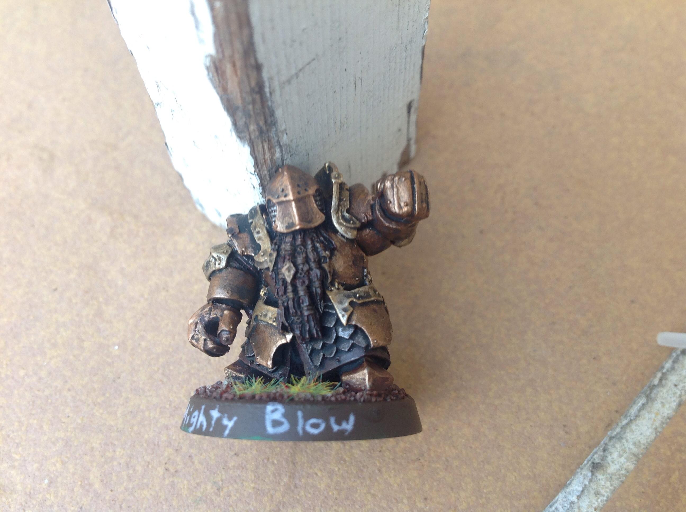 Blood Bowl, Chaos Dwarf, Drybrushing, Forge World