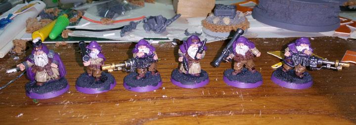 Dwarves, Squats