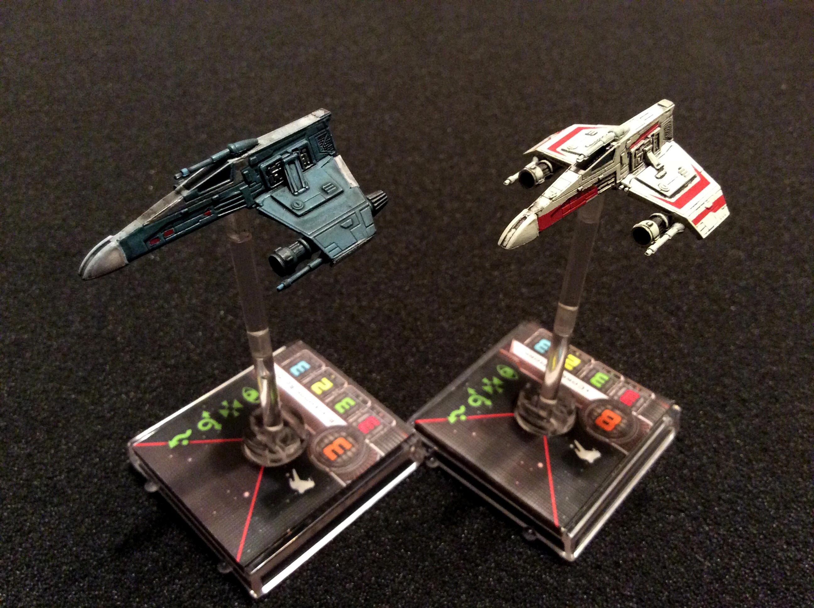1:270, E-wing, Jaffamaster, Miniatures Game, Star Wars, X-Wing