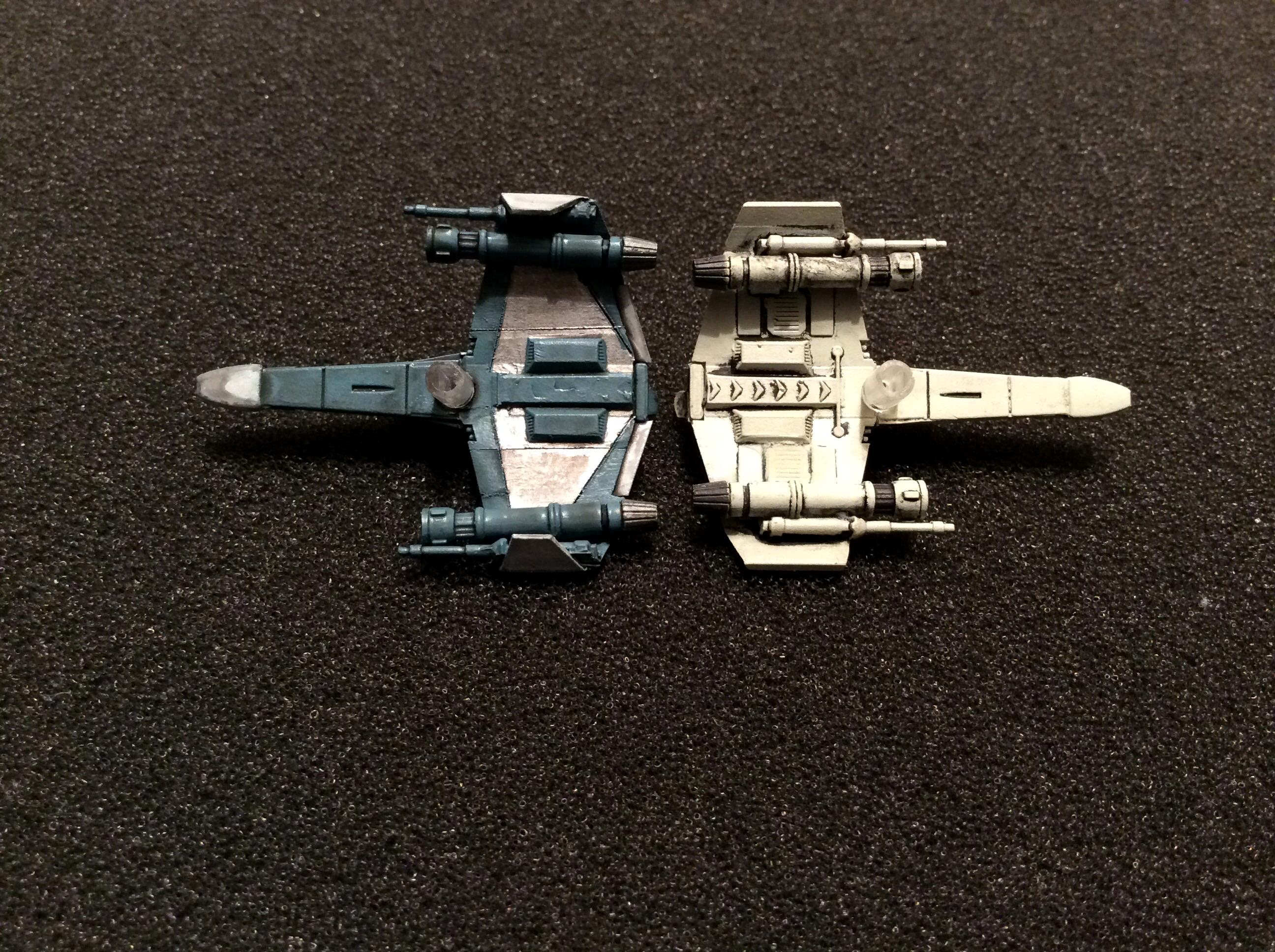 1:270, E-wing, Jaffamaster, Miniatures Game, Star Wars, X-Wing