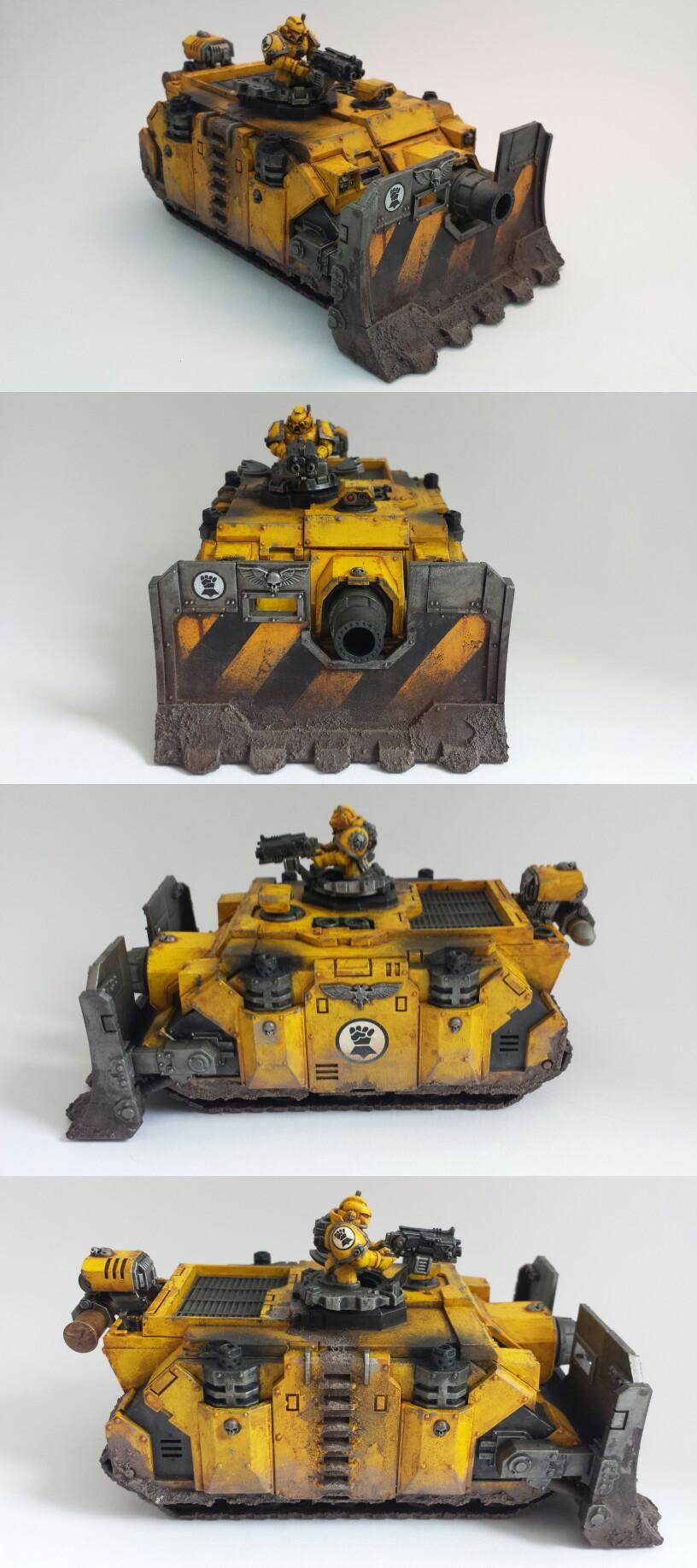 Imperial Fists, Space Marines, Vindicator, Warhammer 40,000