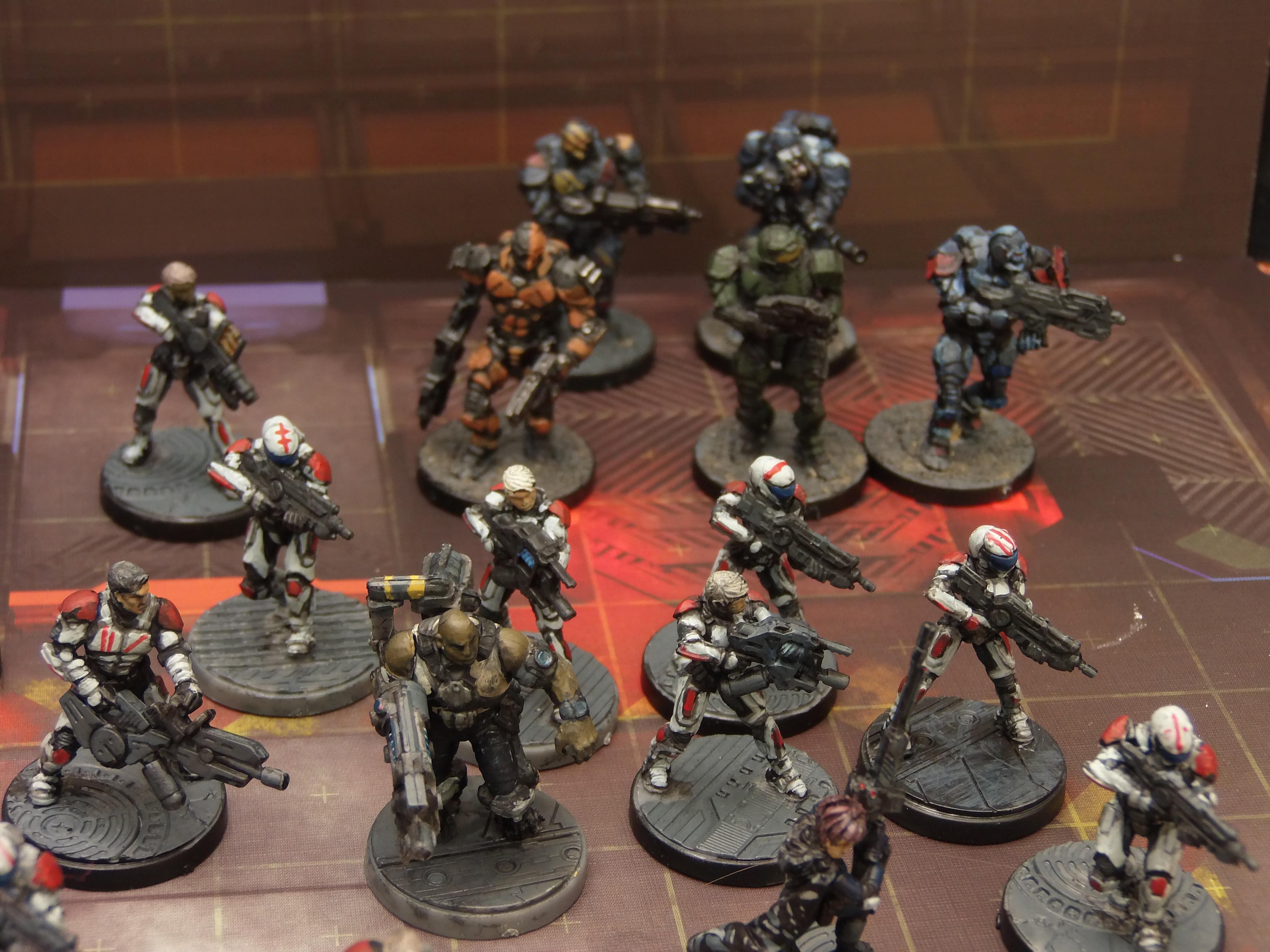Human army shot