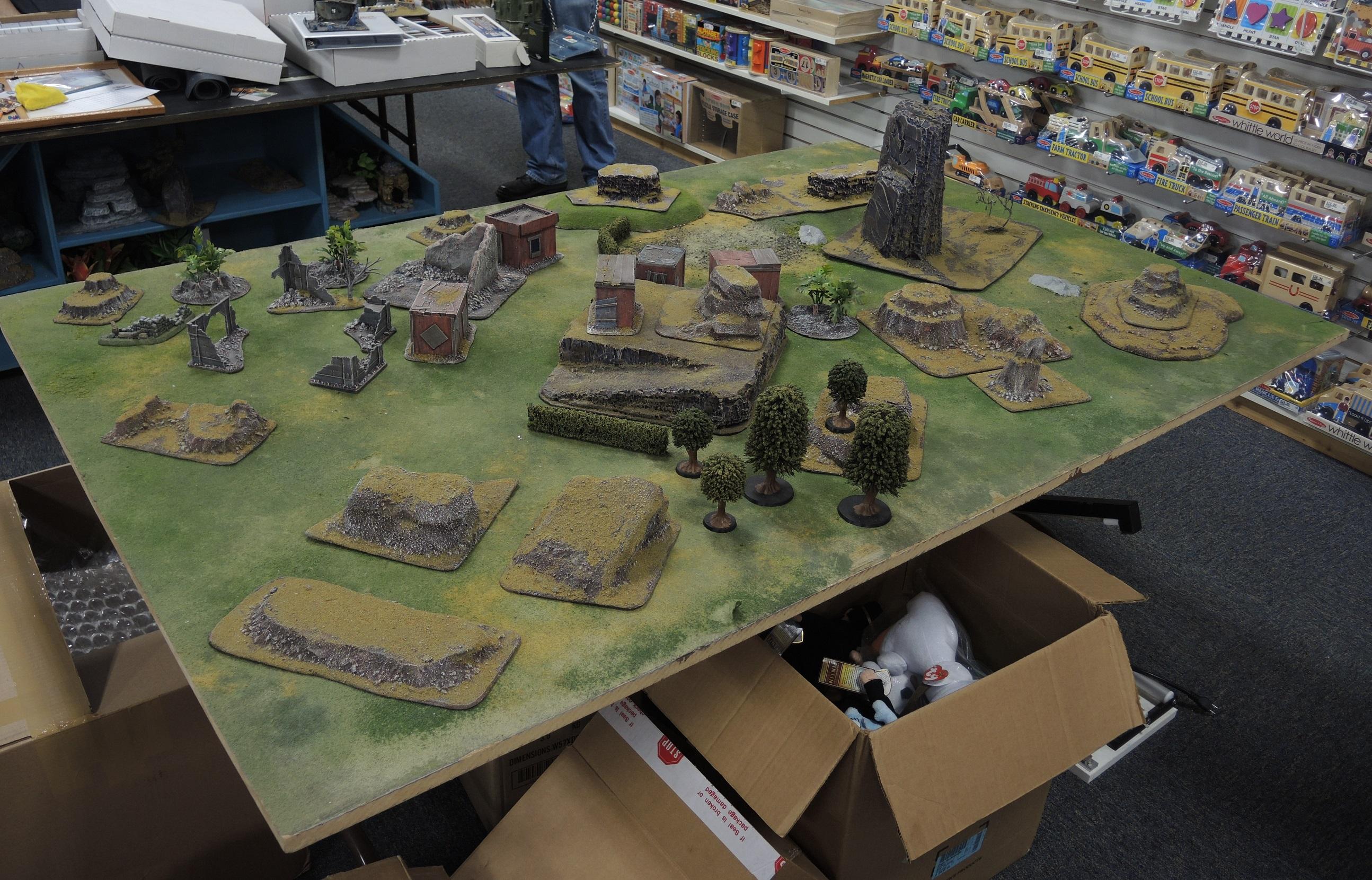 Commission, Commissioned, Game Table, Infinity, Scratch Build, Terrain, Waaazag, Warhammer 40,000