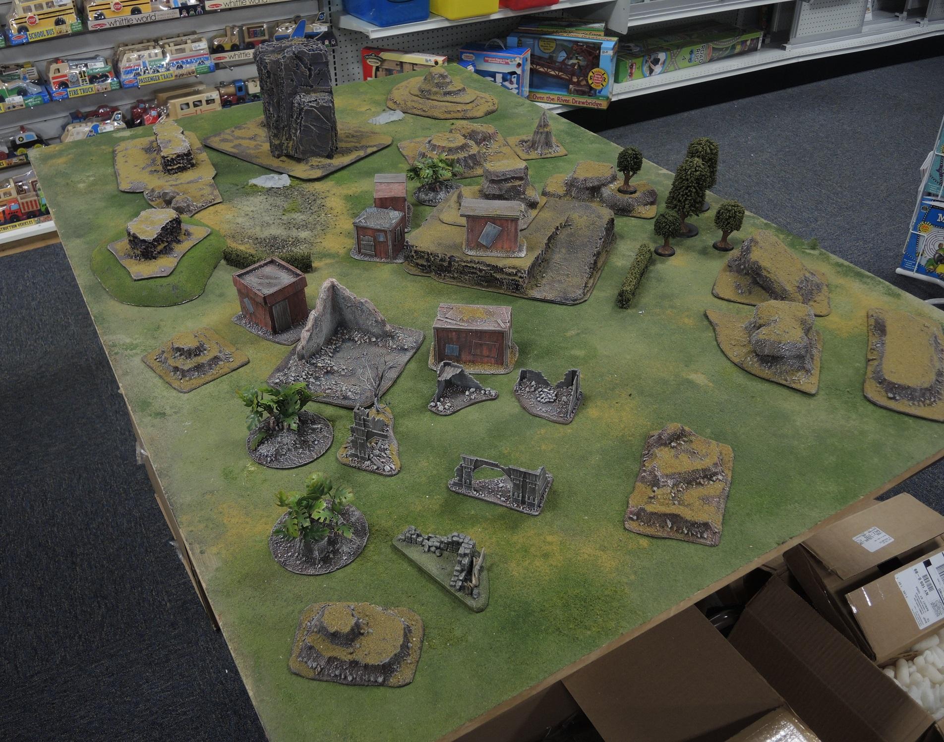 Commission, Commissioned, Game Table, Infinity, Scratch Build, Terrain, Waaazag, Warhammer 40,000