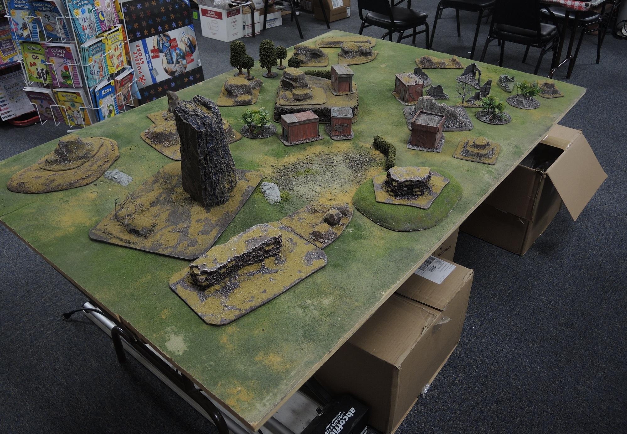 Commission, Commissioned, Game Table, Infinity, Scratch Build, Terrain, Waaazag, Warhammer 40,000