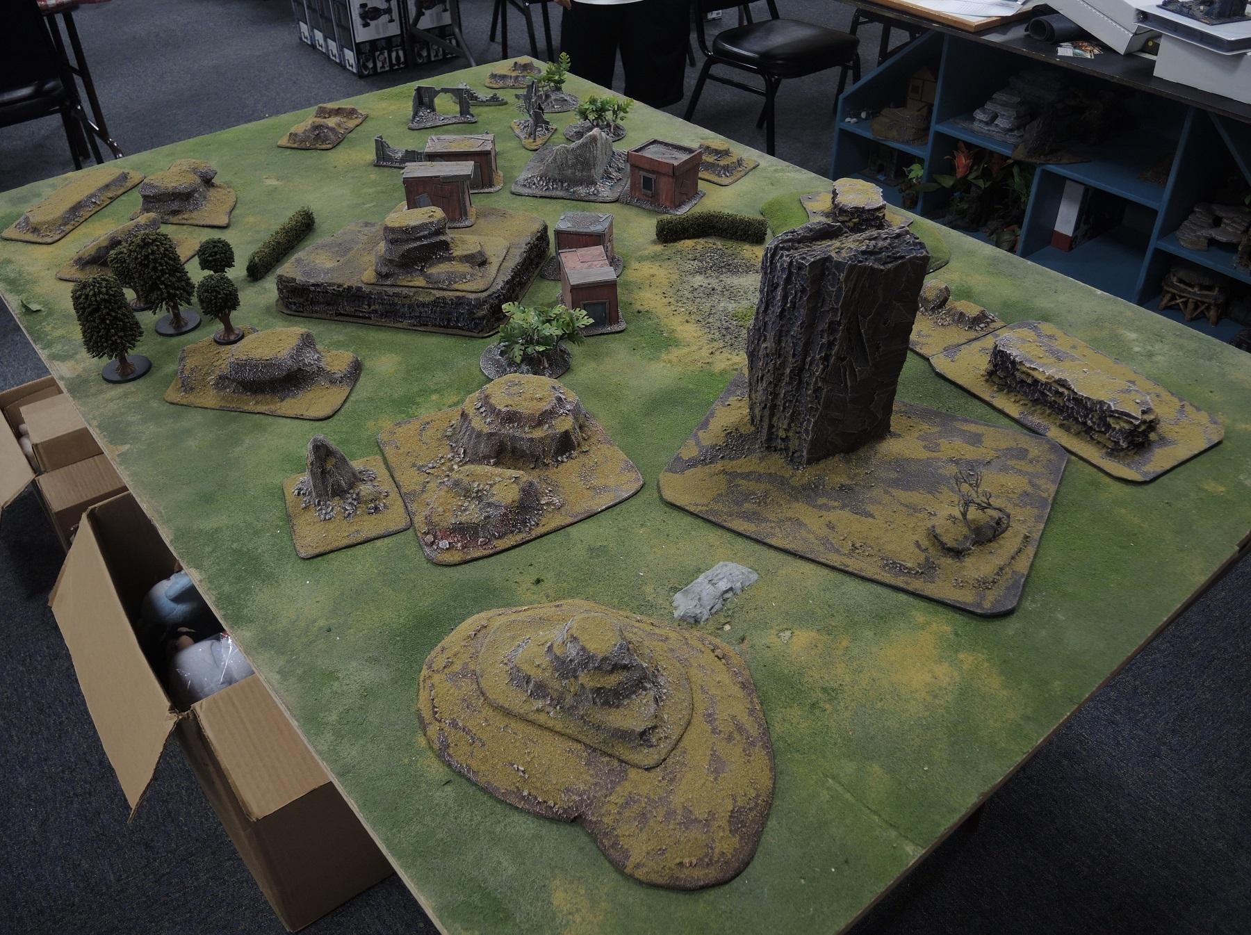 Commission, Commissioned, Game Table, Infinity, Scratch Build, Terrain, Waaazag, Warhammer 40,000