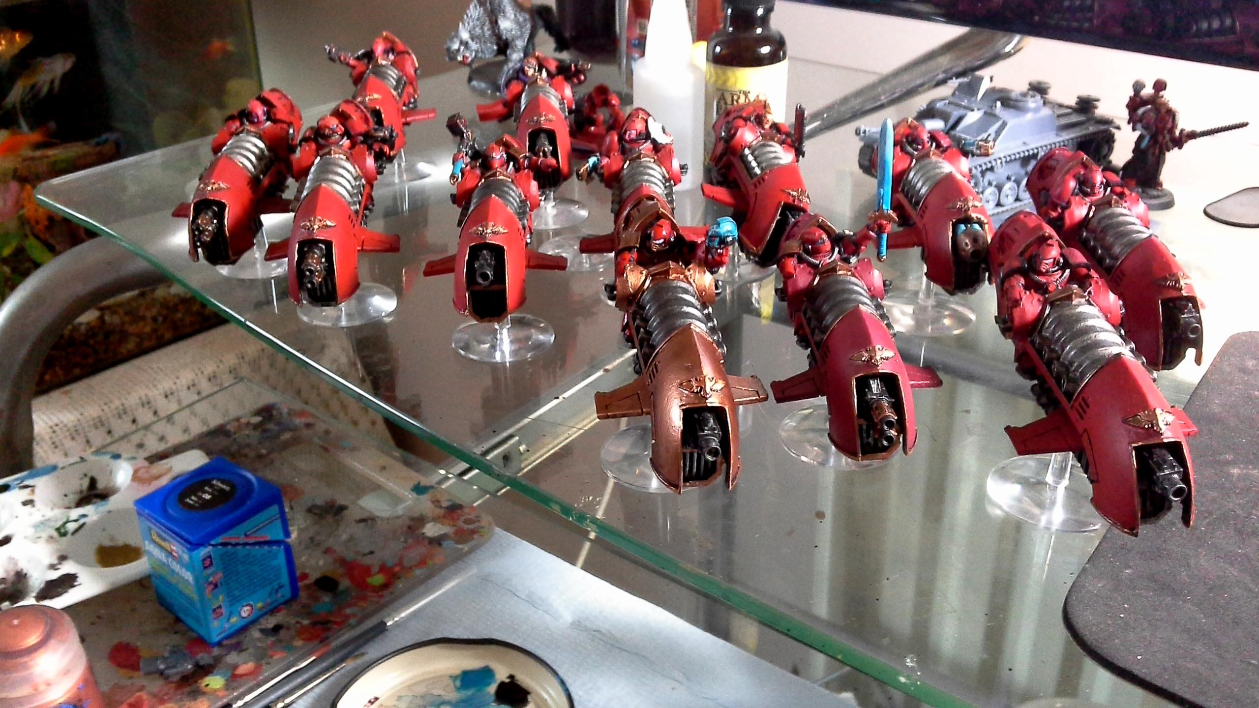 30k blood angels jetbikes