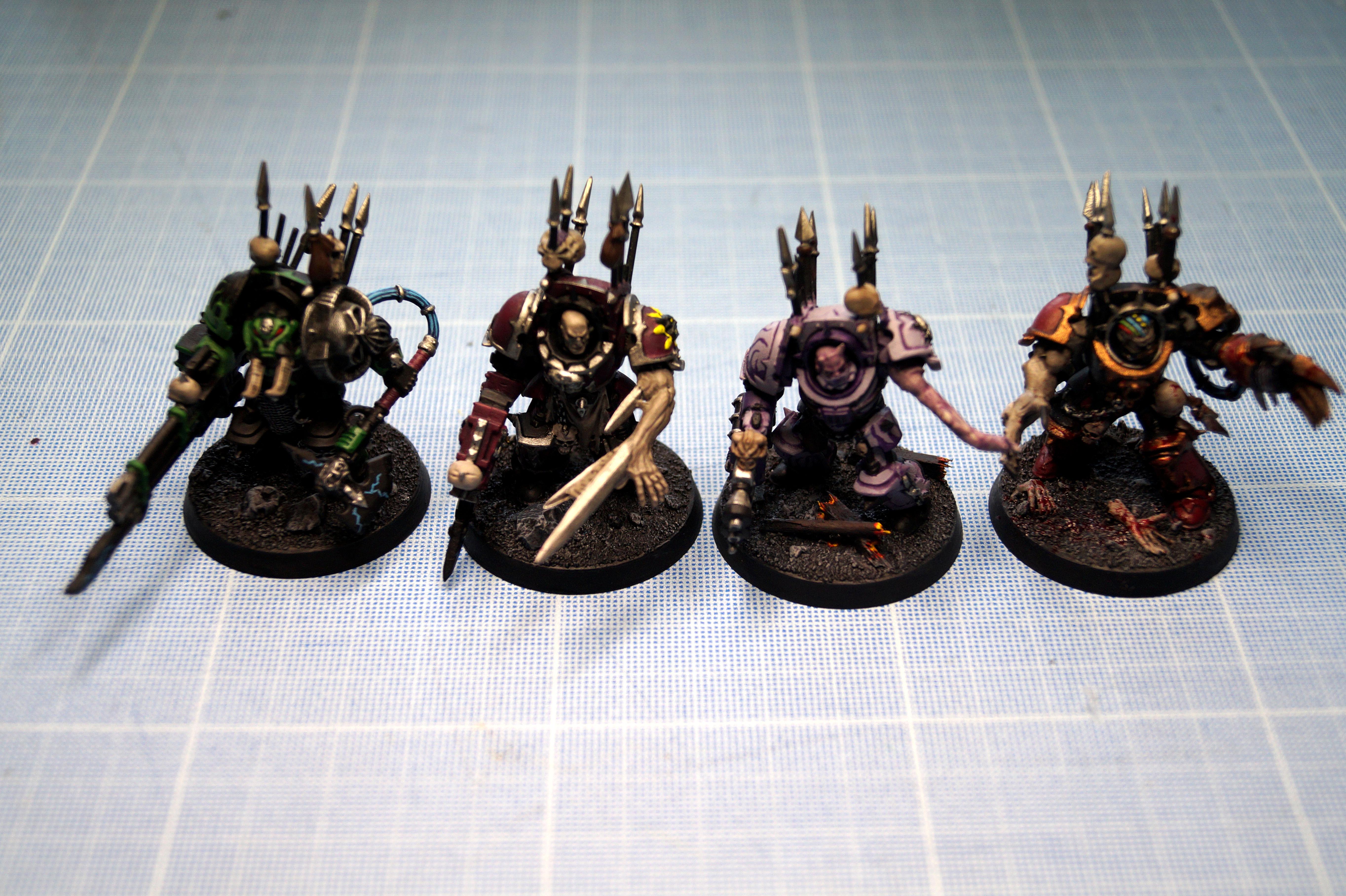 Base, Chaos, Chaos Space Marines, Terminator Armor, The Remnants