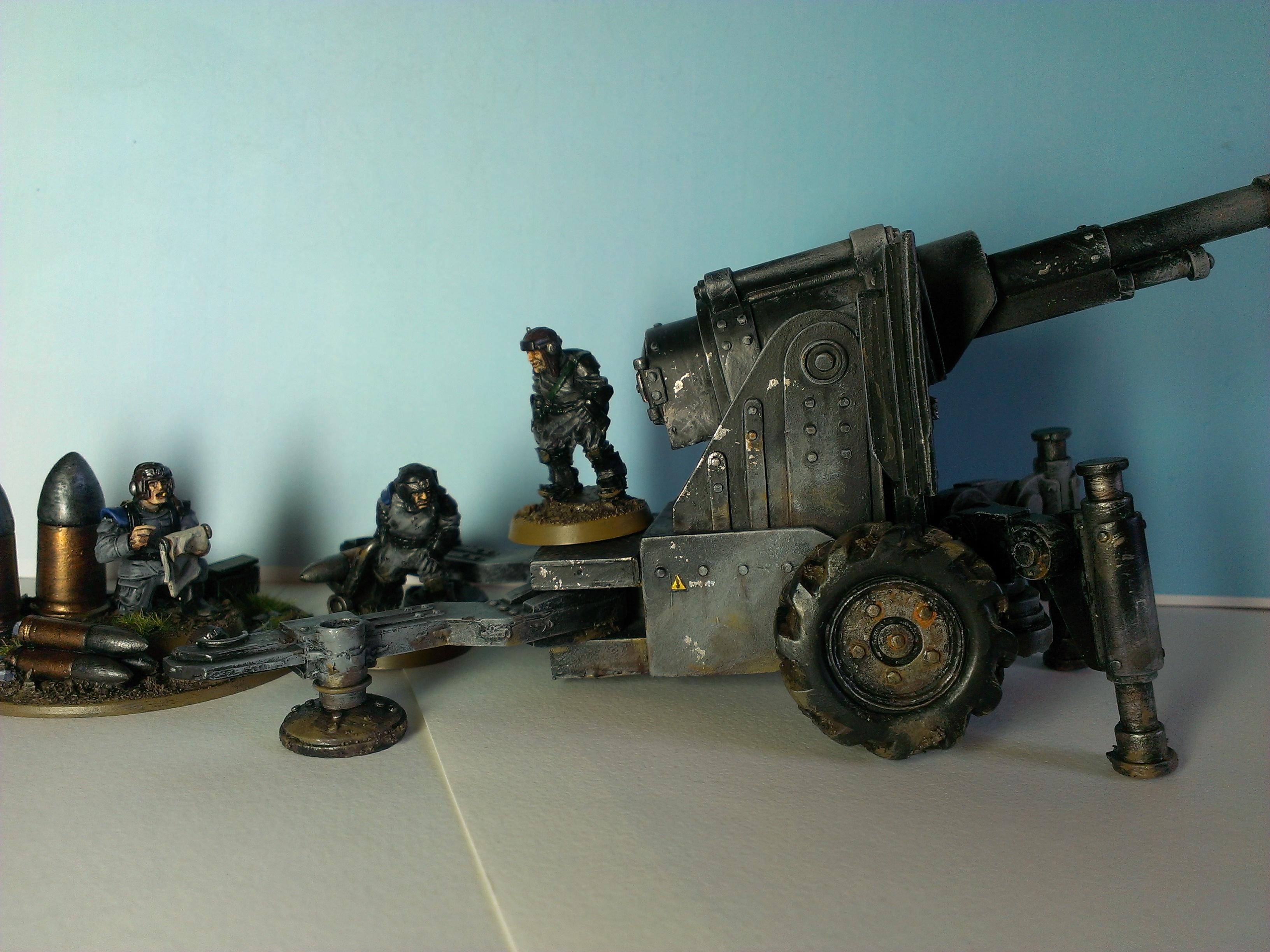 Artillery, Basilisk, Conversion, Eartshaker Platform, Imperial Guard, Ramshackle