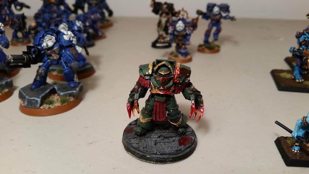 Blood, Lightning Claws, Terminator Armor